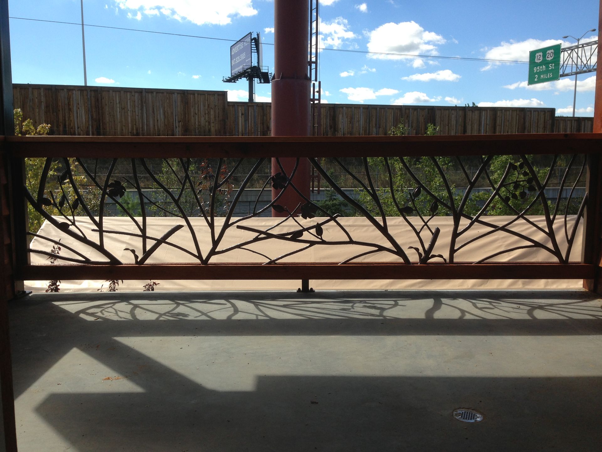 Tree Branch Railing