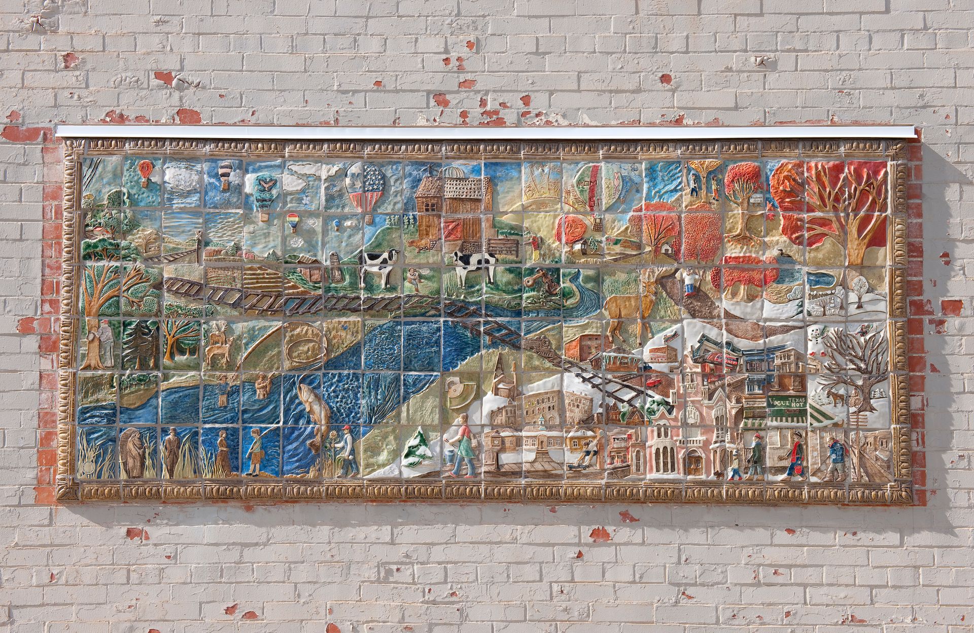 Town Community Tile Mural Project