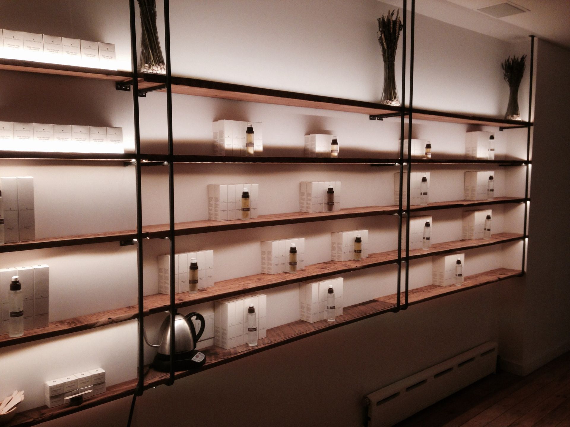 Ceiling Hung Lite Shelving Unit 2