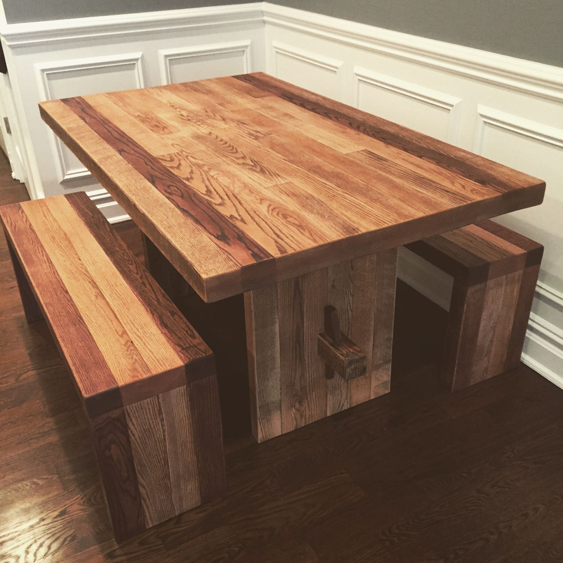 Wood Indoor Picnic Table