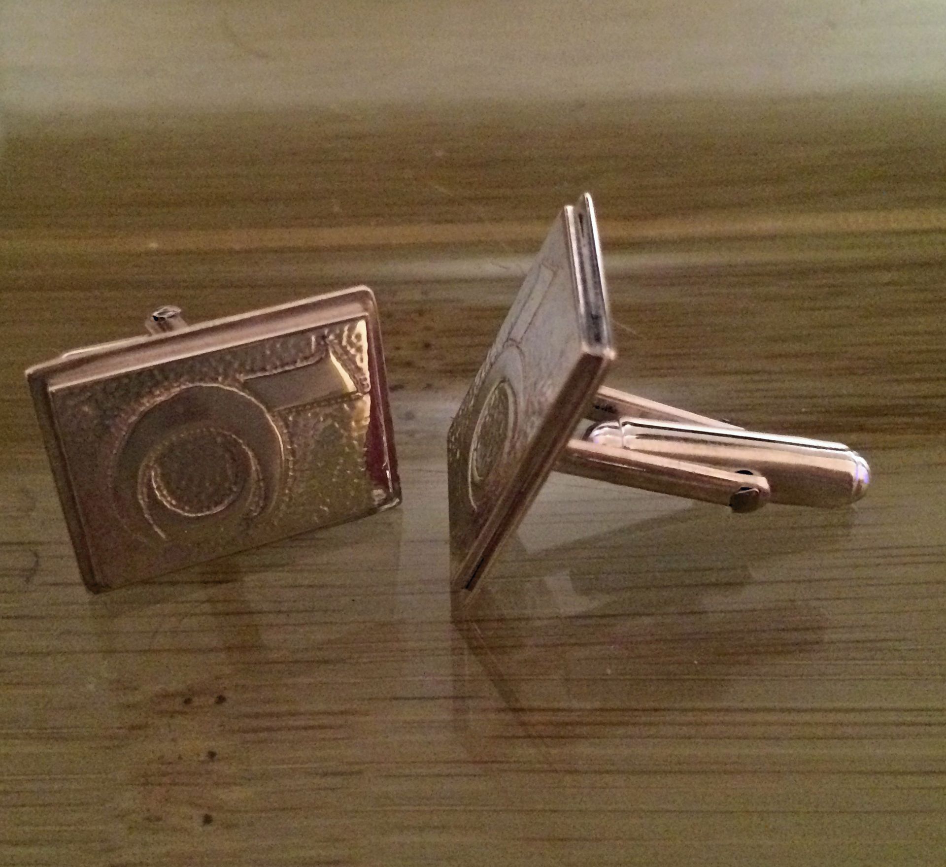 Sterling Silver Cuff Links With Your Logo 4