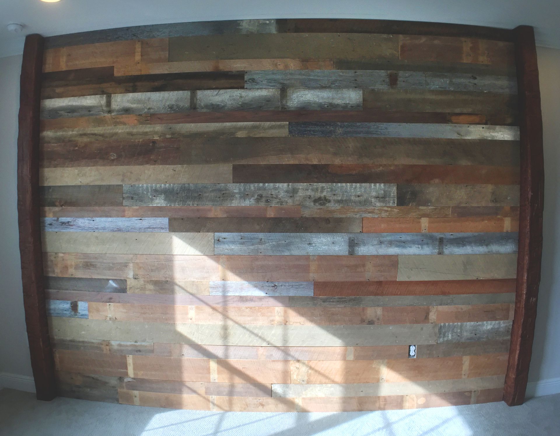 Reclaimed Wood Wall 2