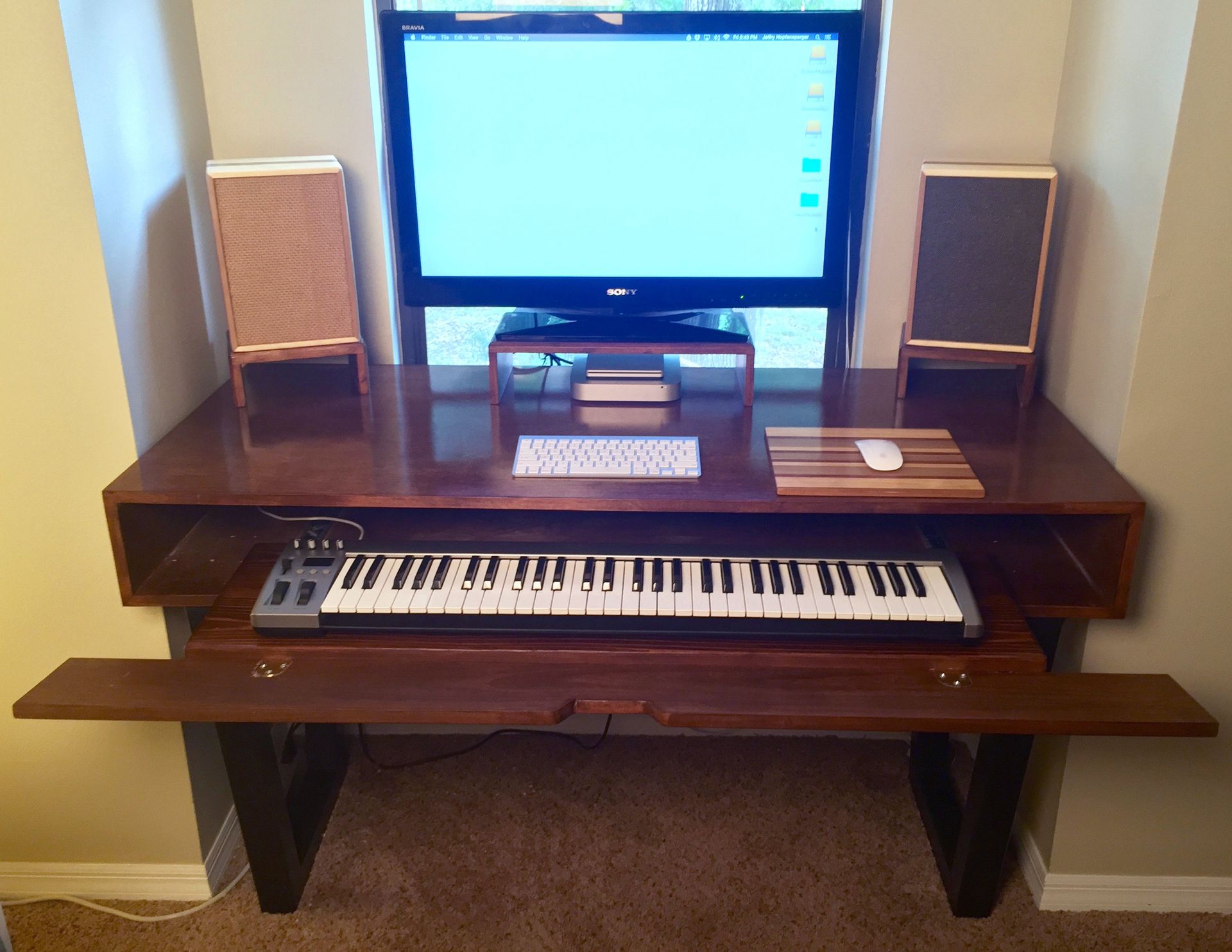 Piano Console Desk 3 