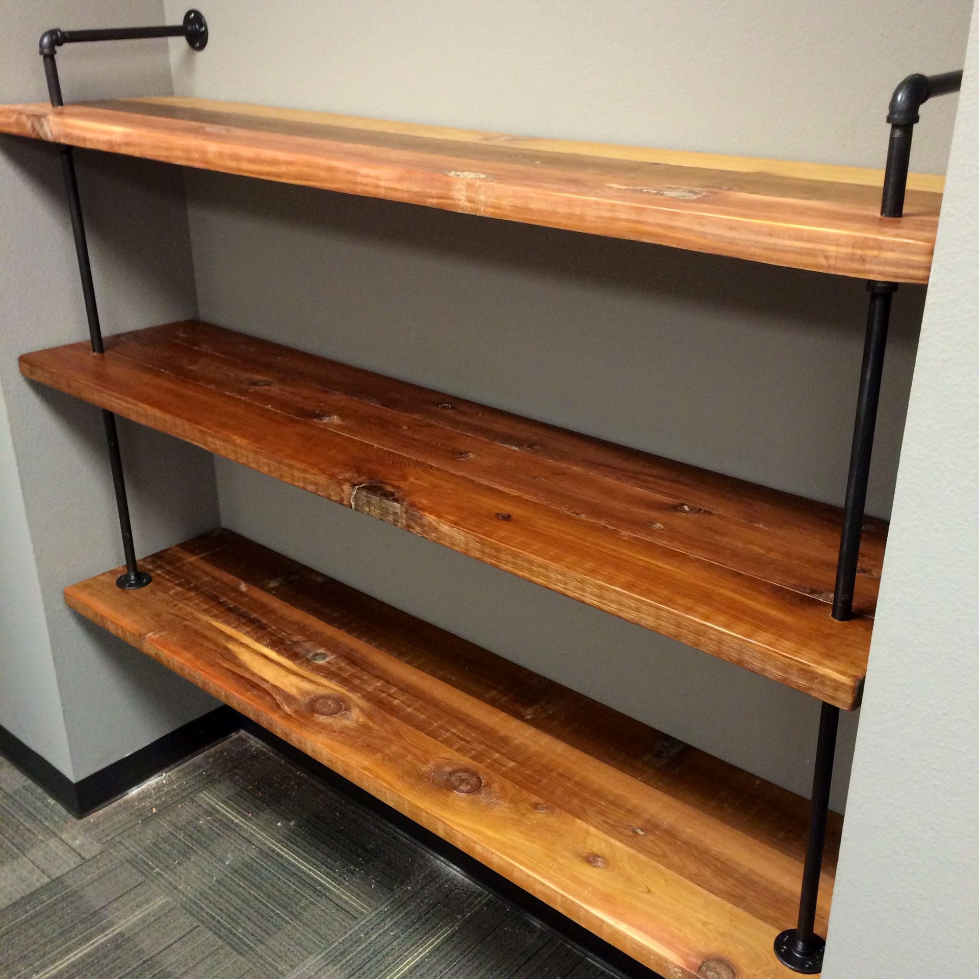 Cedar & Pipe Shelving 2 