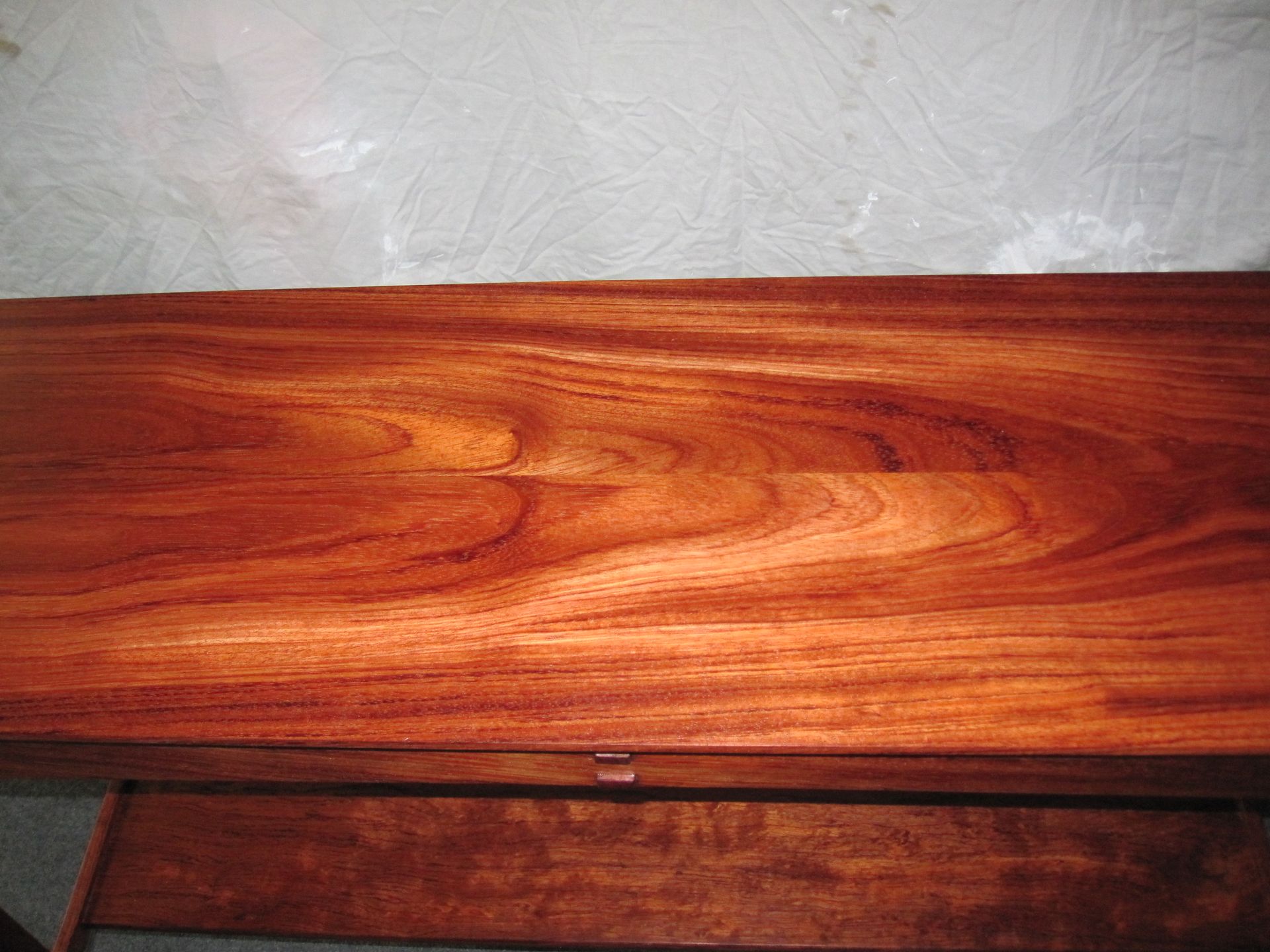 Solid Bubinga Hall Table 4 