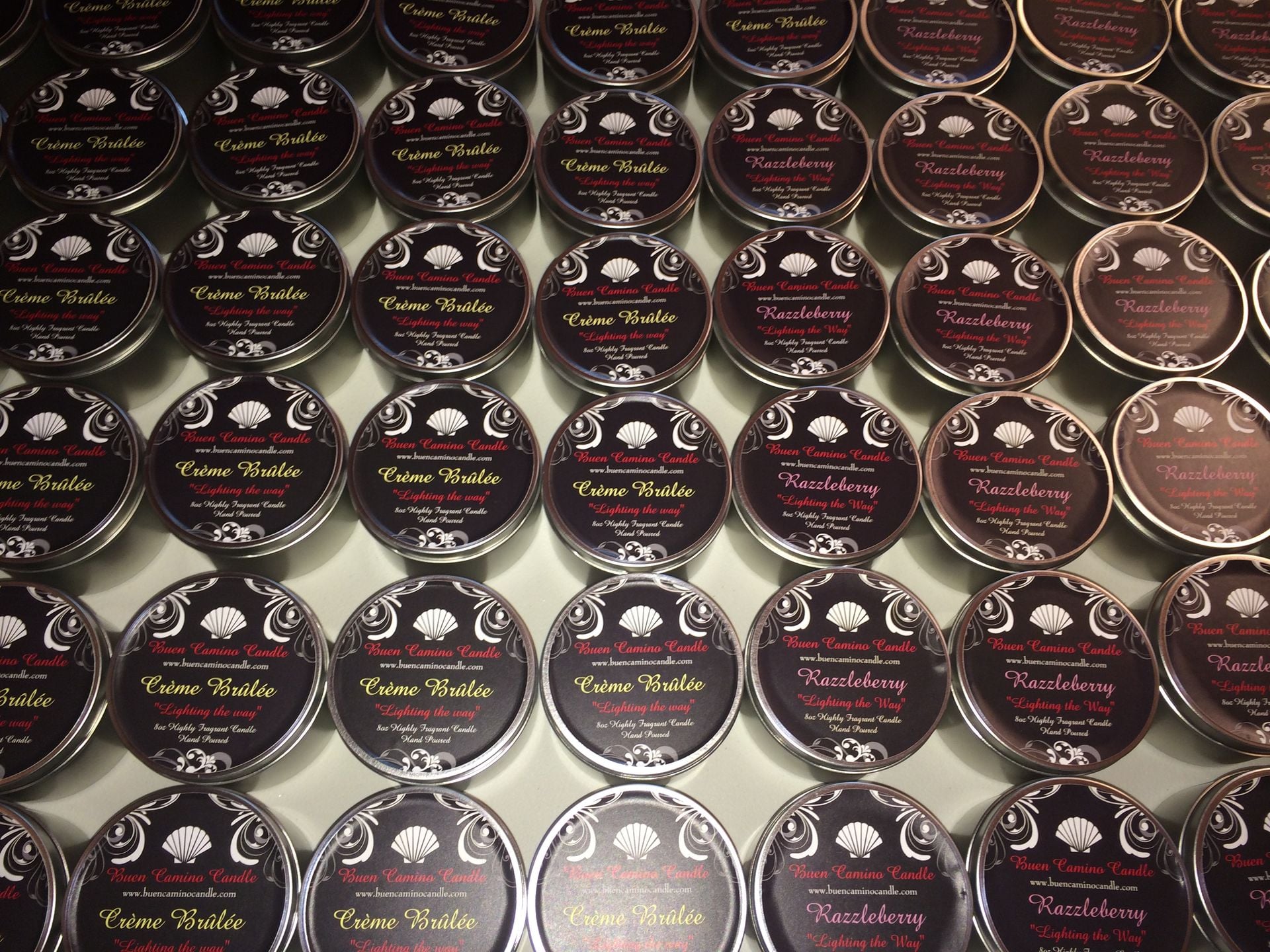 Tin Candles (Wedding/Party Favors) (8oz)