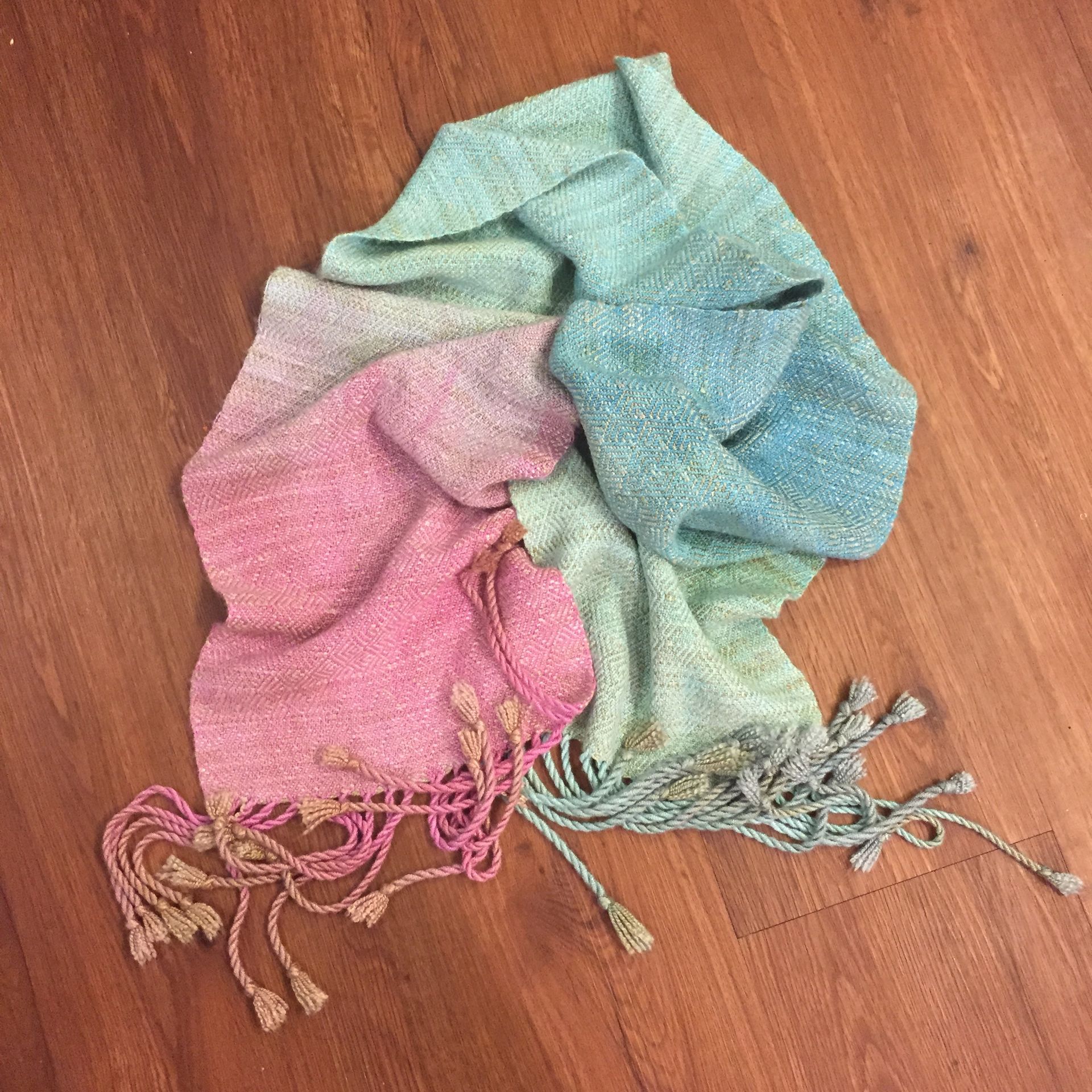 Handwoven Handdyed Scarf