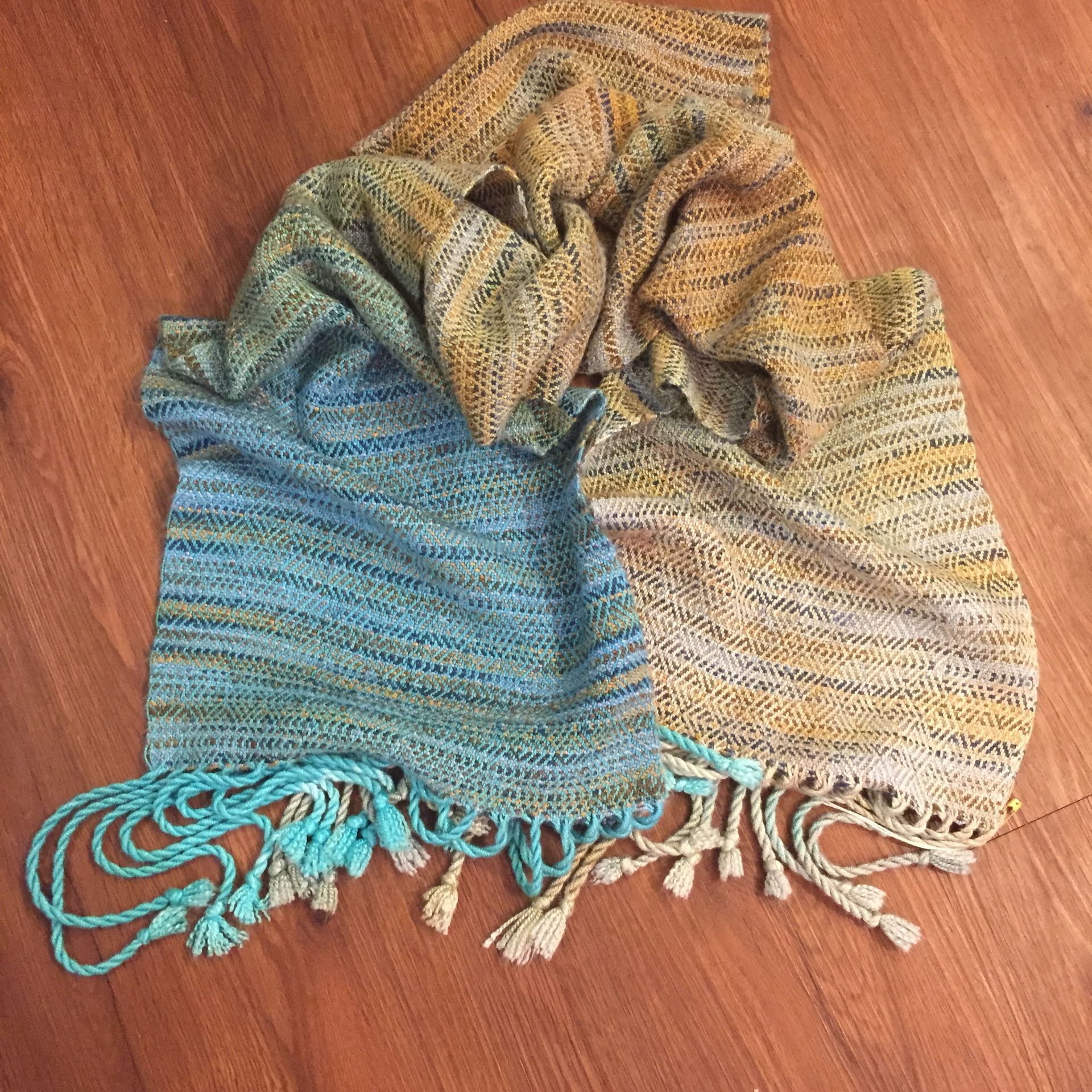 Handwoven Handdyed Scarf 6 