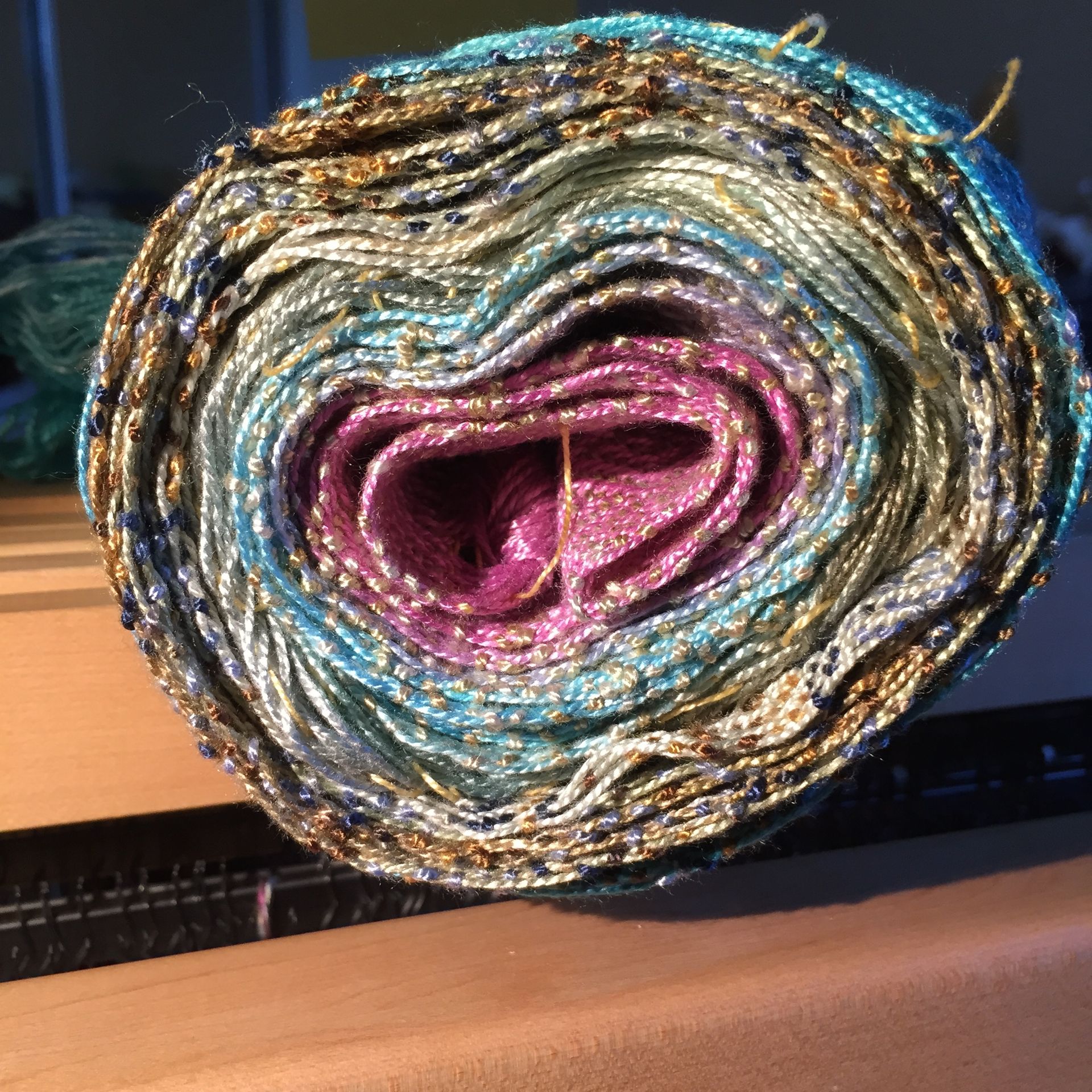 Handwoven Handdyed Scarf 3 