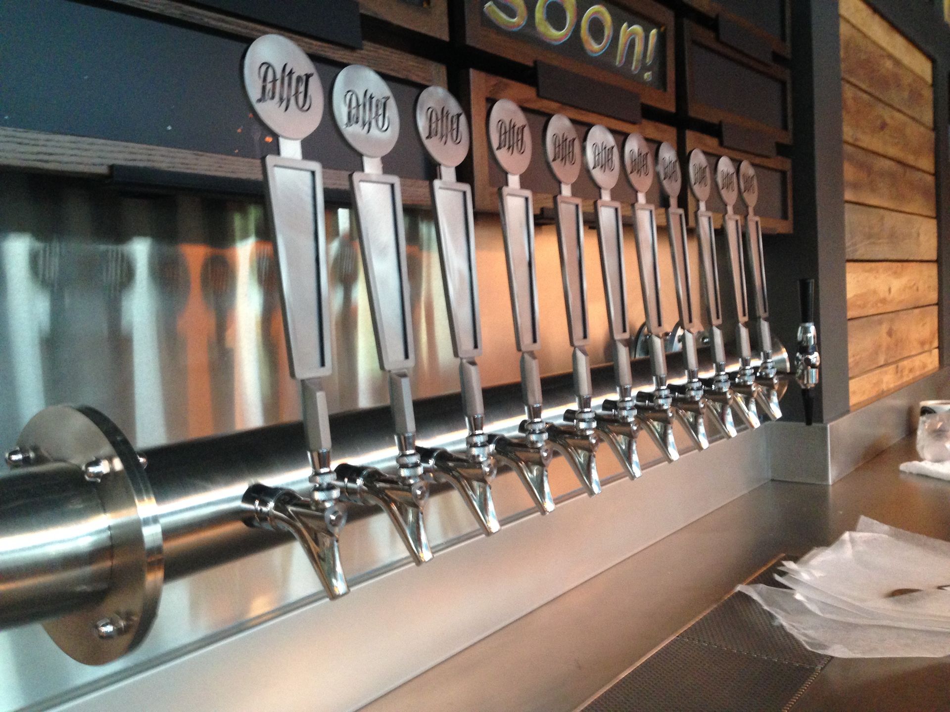 Layered Steel Tap Handle