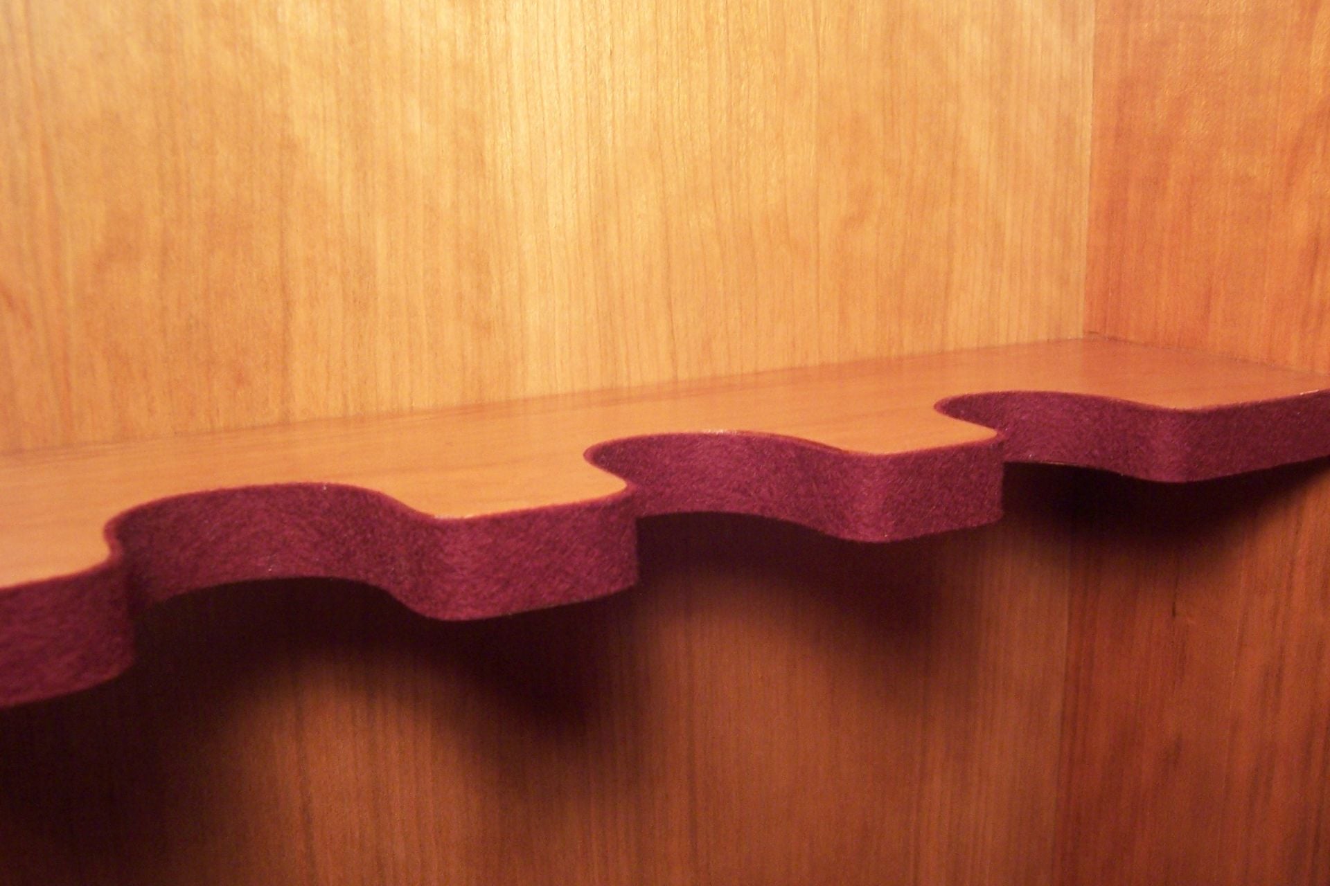 Custom Cherry 9 Gun Rustic Gun Cabinet 4
