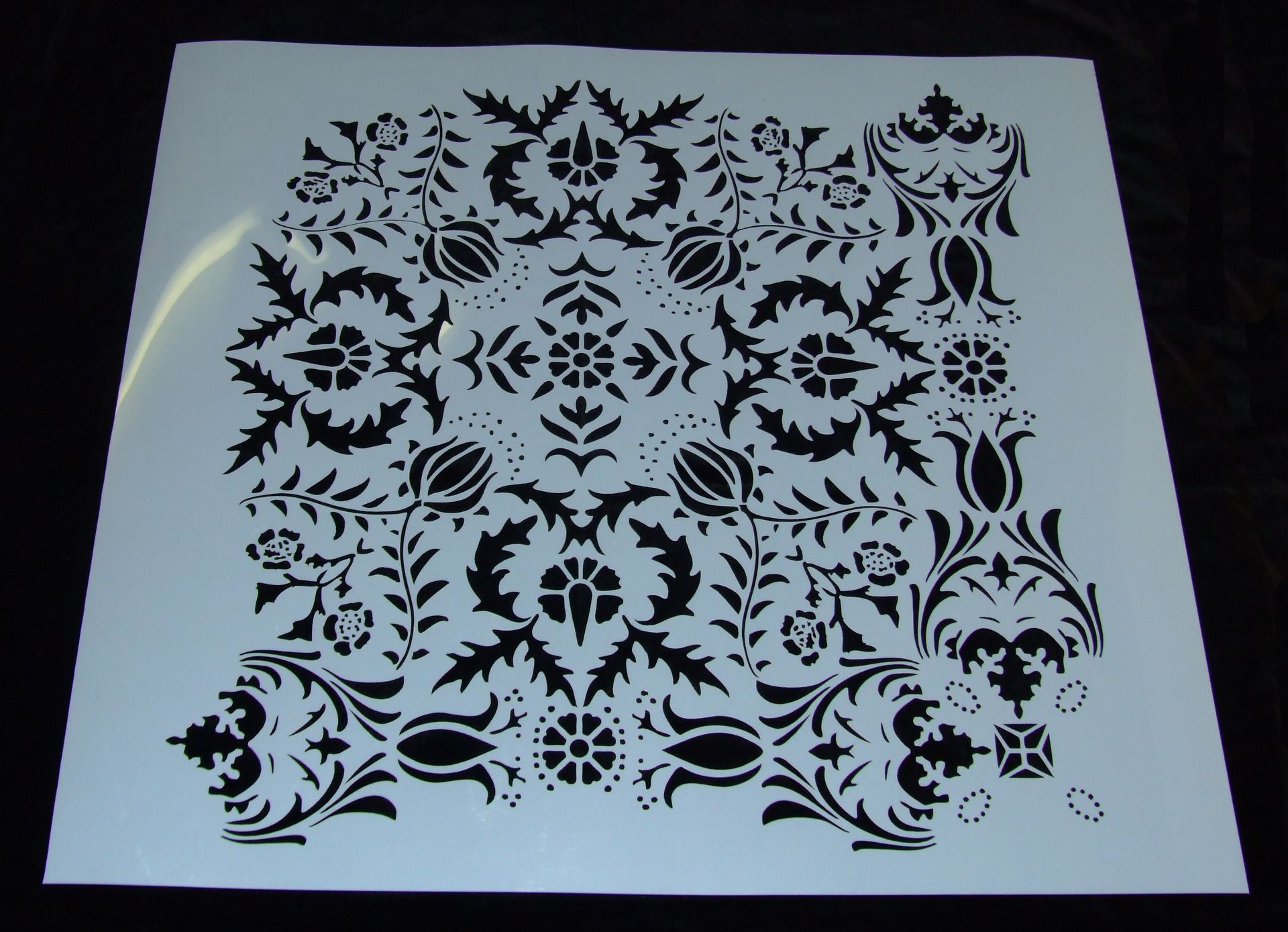 Large Custom Mylar Stencil For Church 5