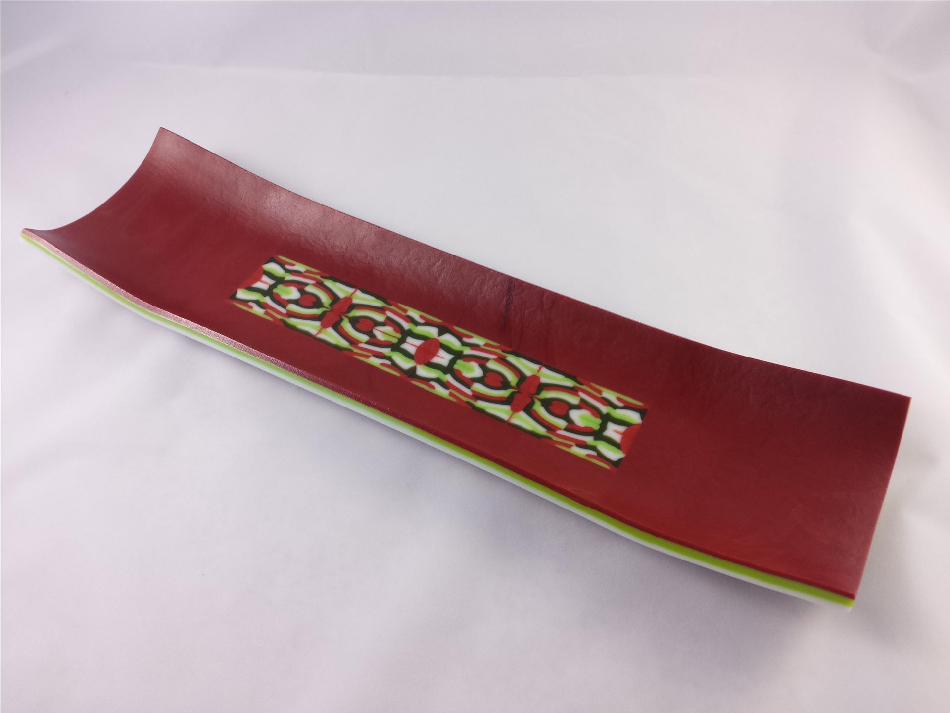Channel Tray - Pattern Bar Channel - Red