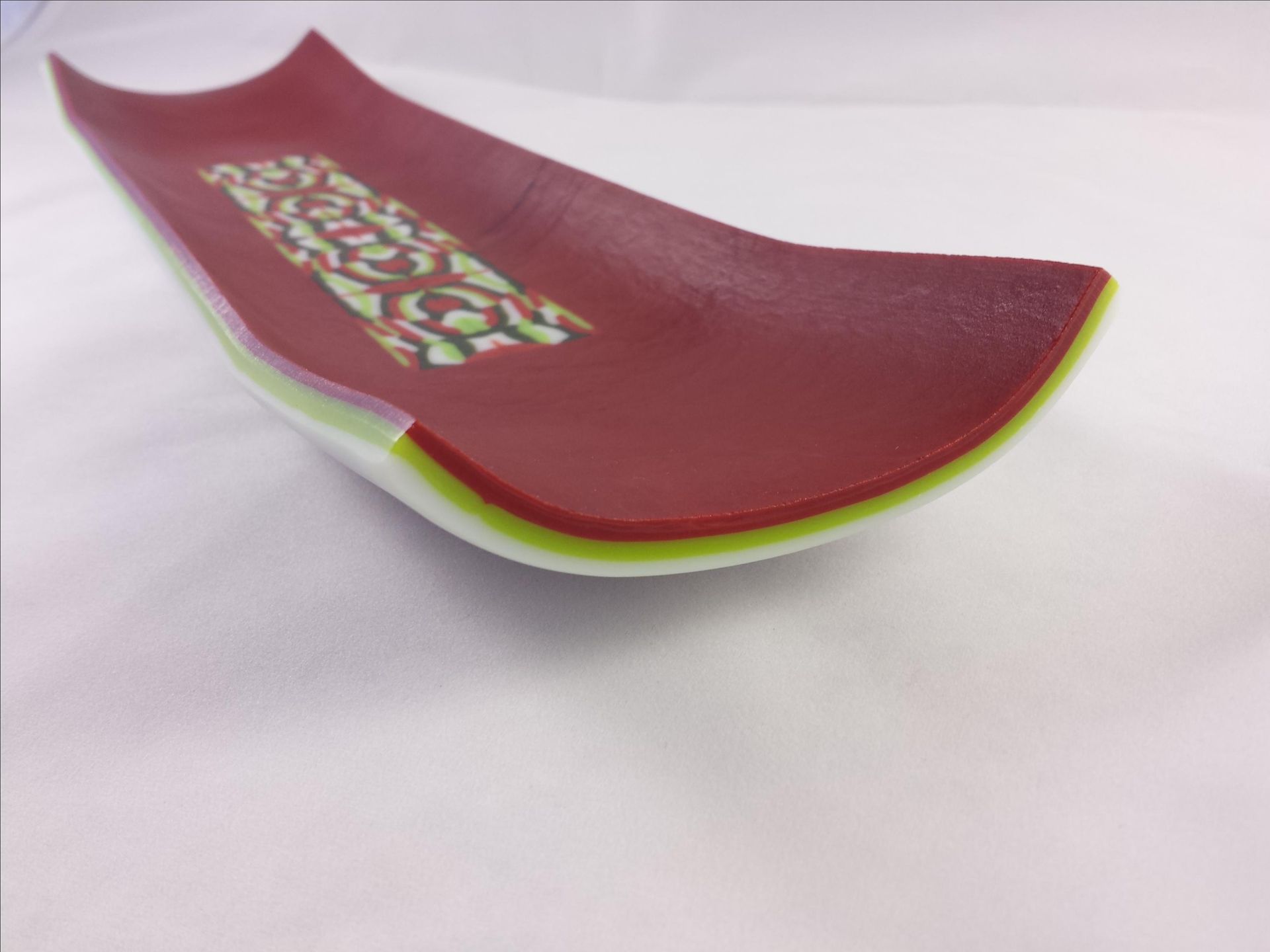 Channel Tray - Pattern Bar Channel - Red 3