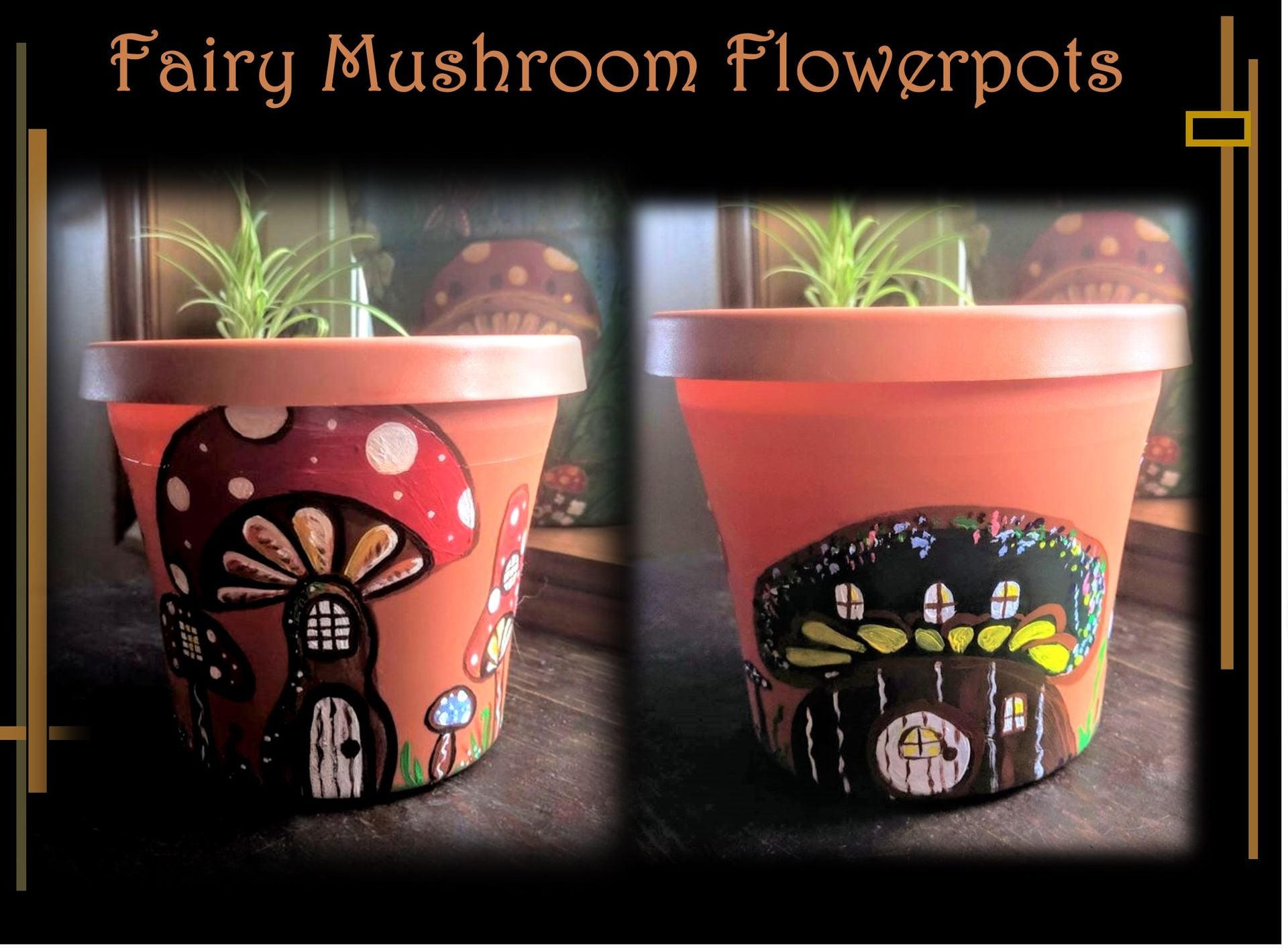 Humming Bird Gifts, Custom, Flower Pots, Hand Painted, Pottery Anniversary 4