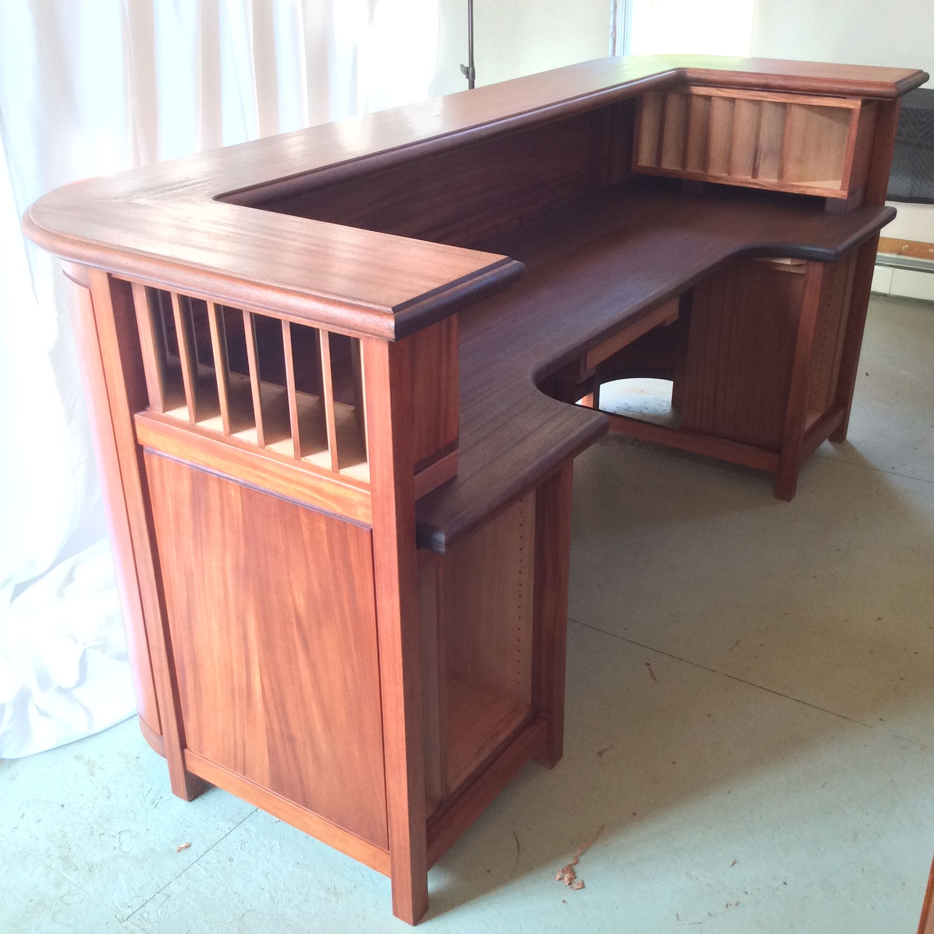 Eight Foot Reception Desk 5 