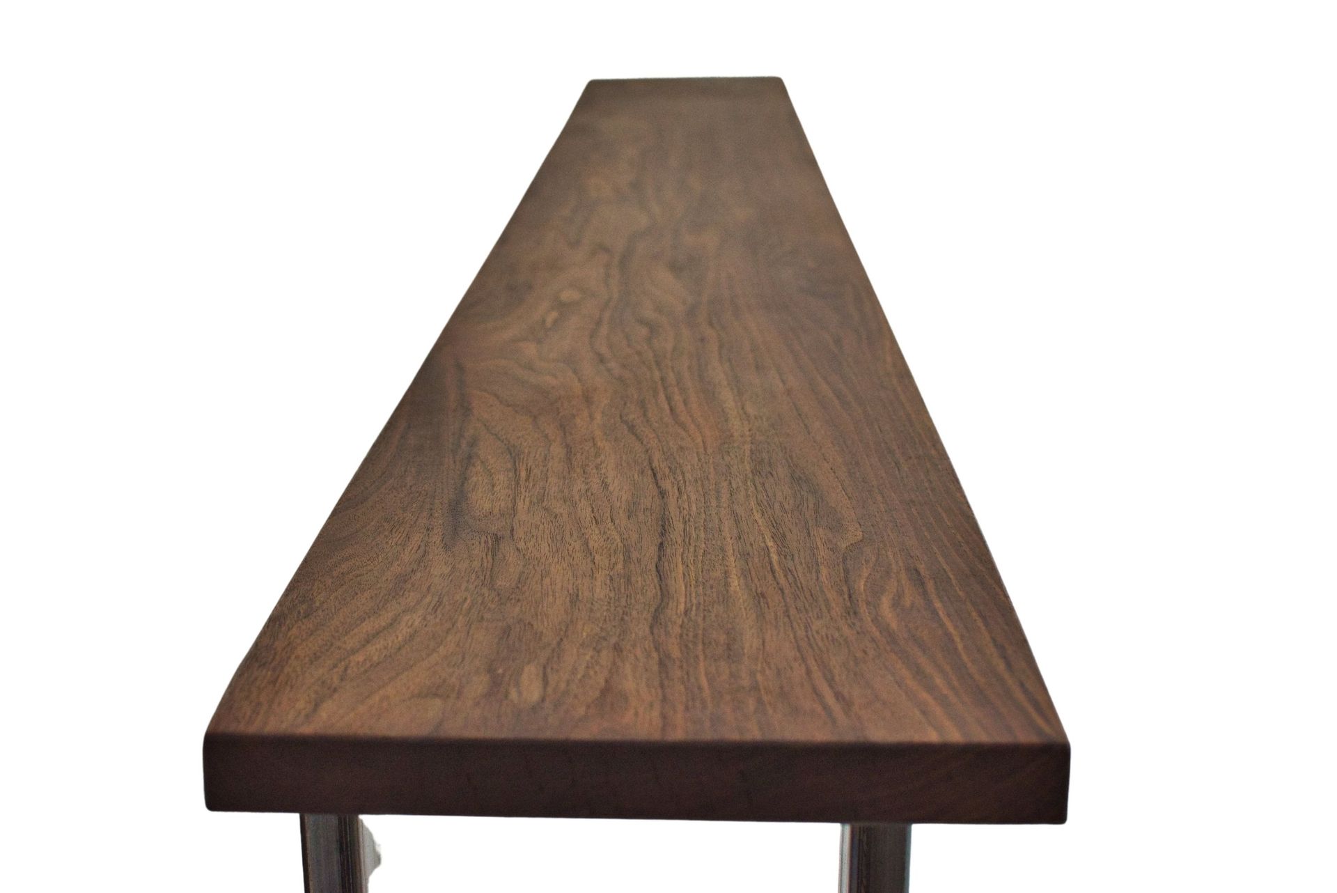 Narrow Desk, Modern Small Desk, Desk With Metal Legs, Skinny Desk, Thin Desk, Hallway Desk 6