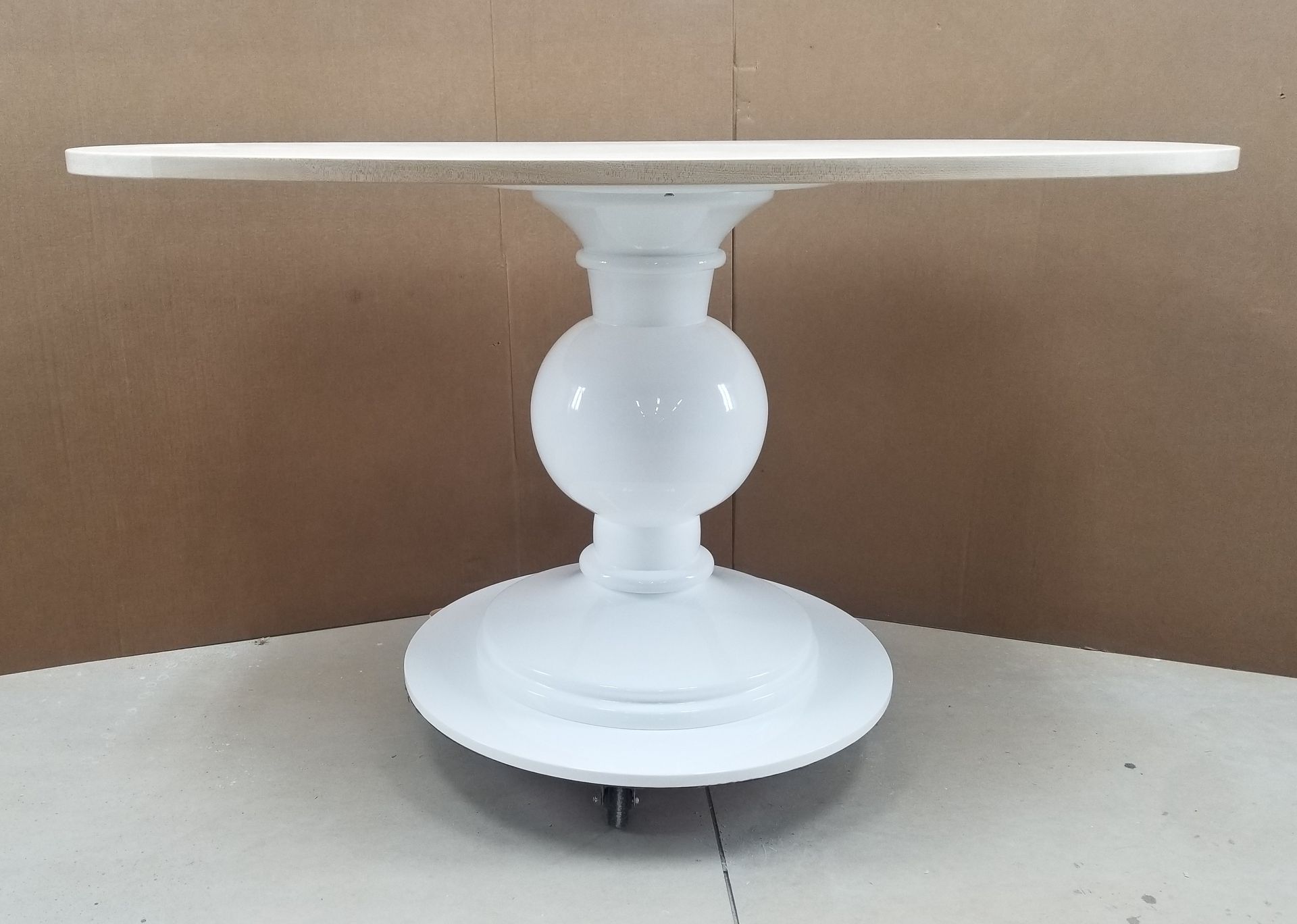 Oval Dining Room Or Breakfast Banquette Table 2