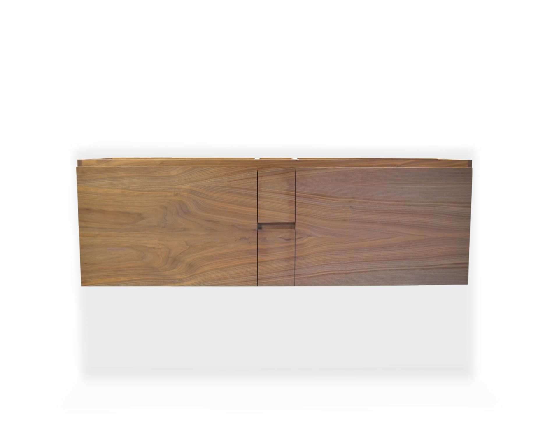 Floating Walnut Vanity 1