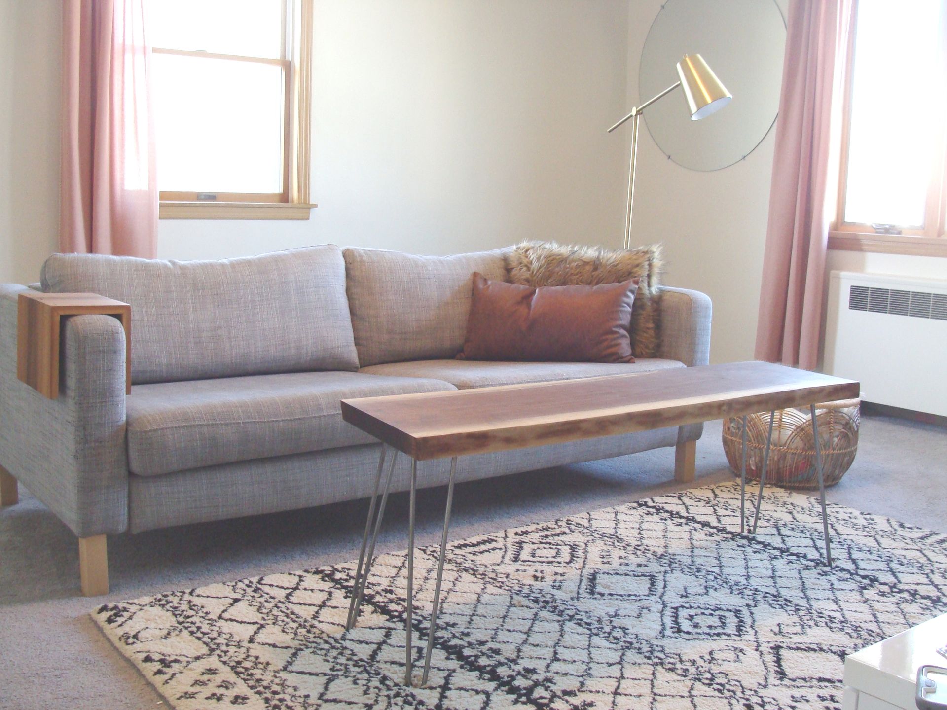 Live Edge Walnut Coffee Table