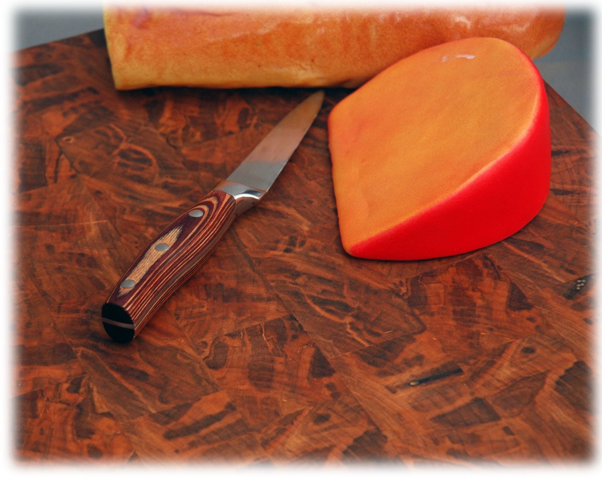 End-Grain Ambrosia Maple Cutting Board (Butcher Style) 1