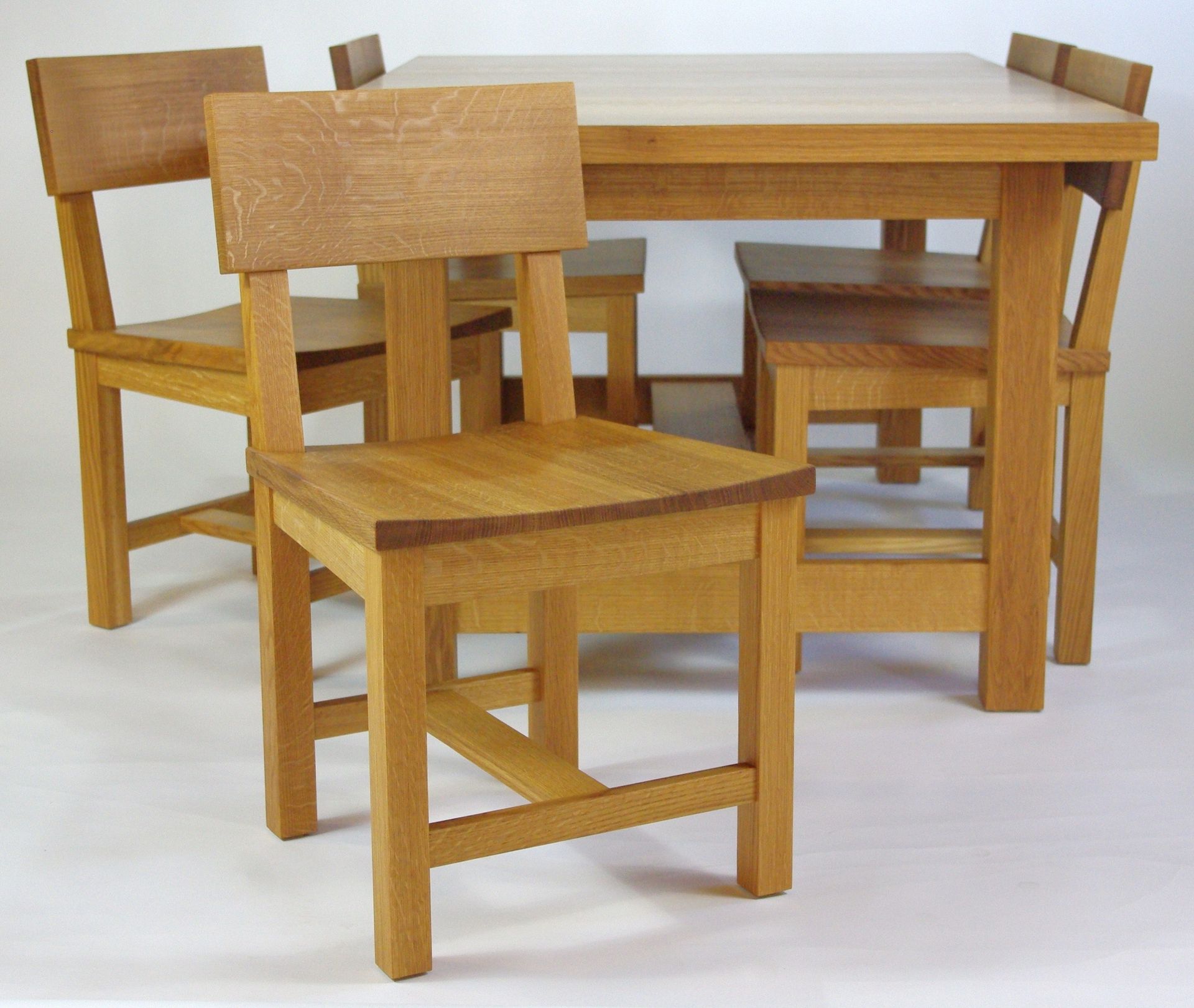 Quartersawn White Oak Dining Set 1 