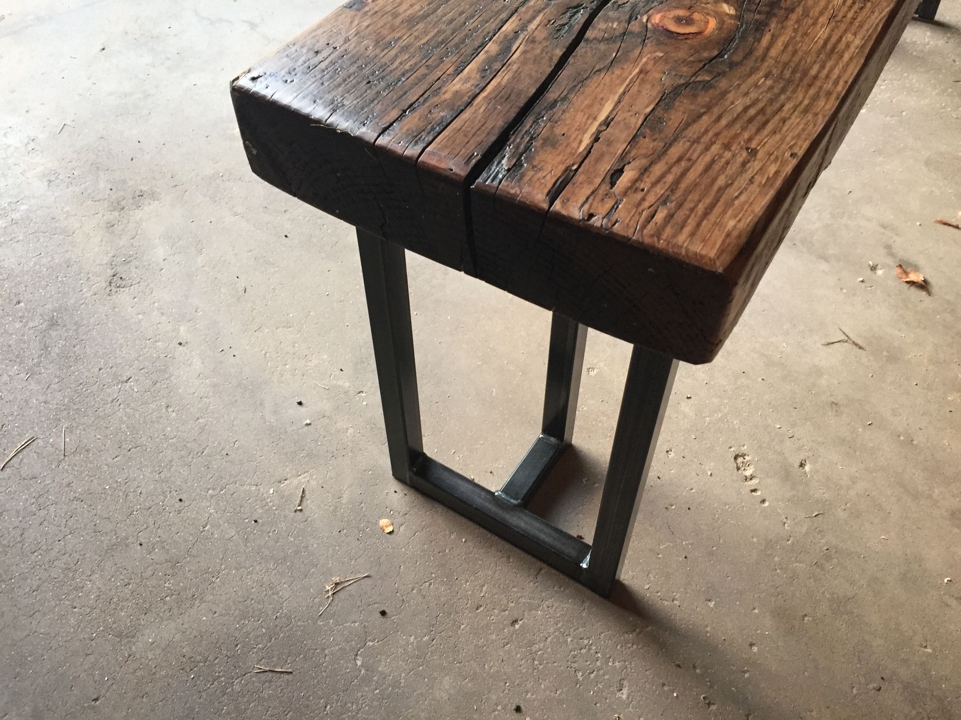 Reclaimed Wood (Pine) Bench - Handmade In Denver