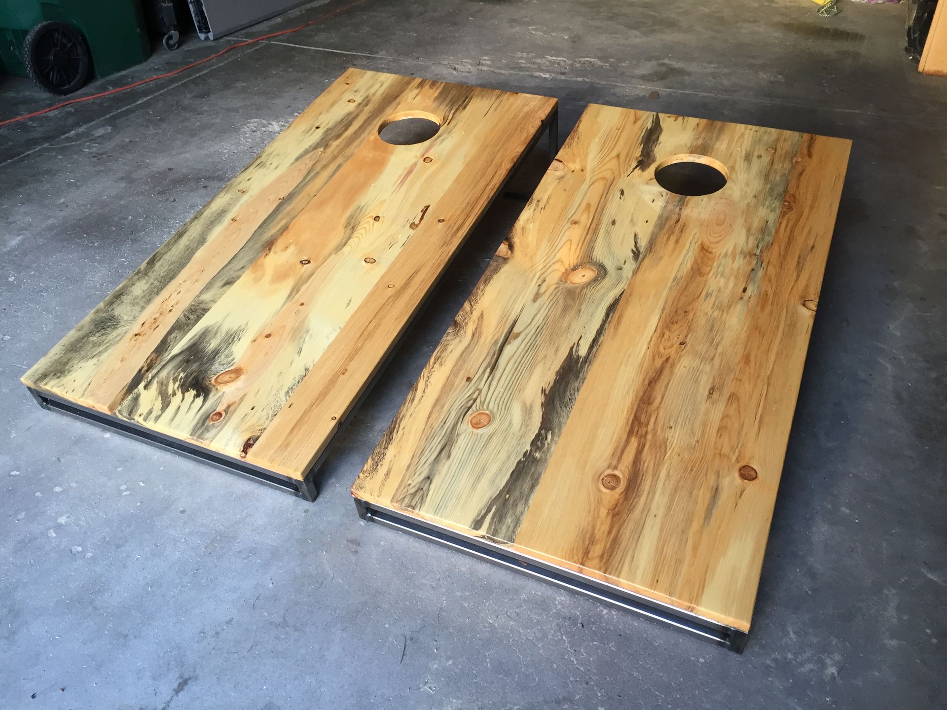 Beetle Kill Pine Cornhole / Bag Boards