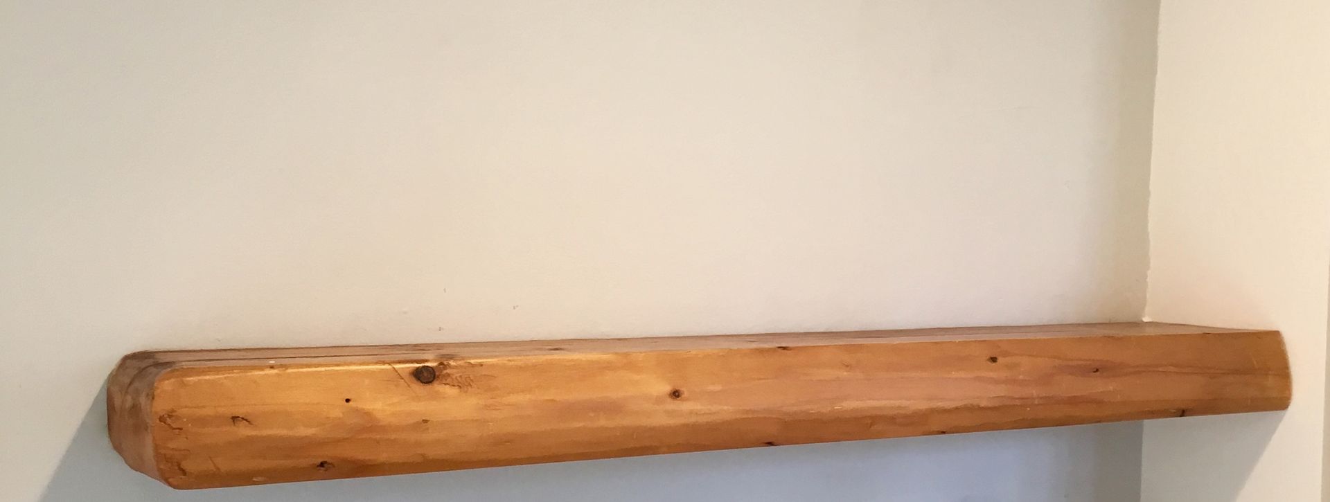 Rough-Hewn Floating Shelf 2 