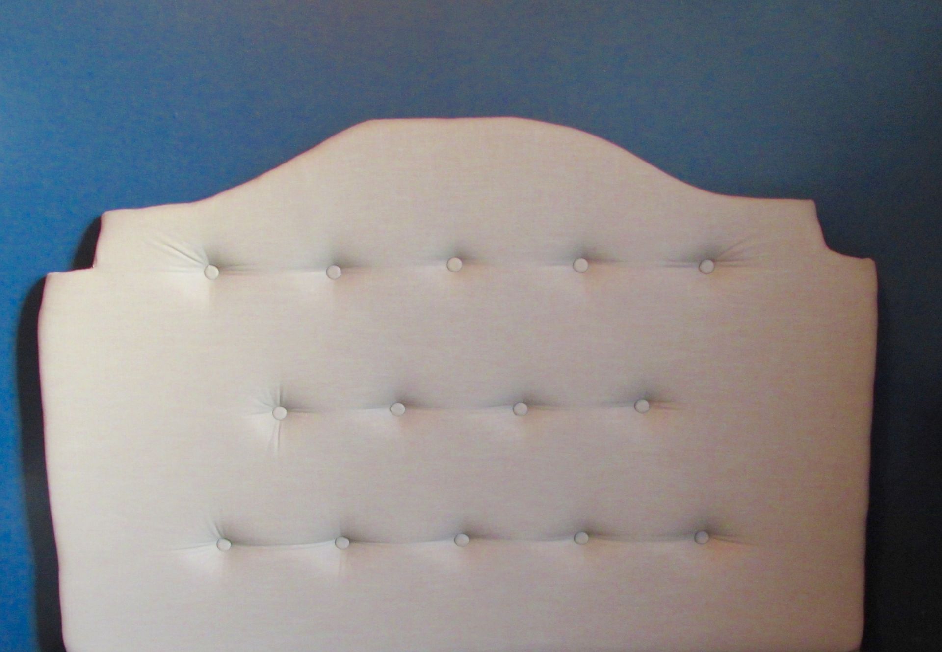 Tufted Linen Headboard 2