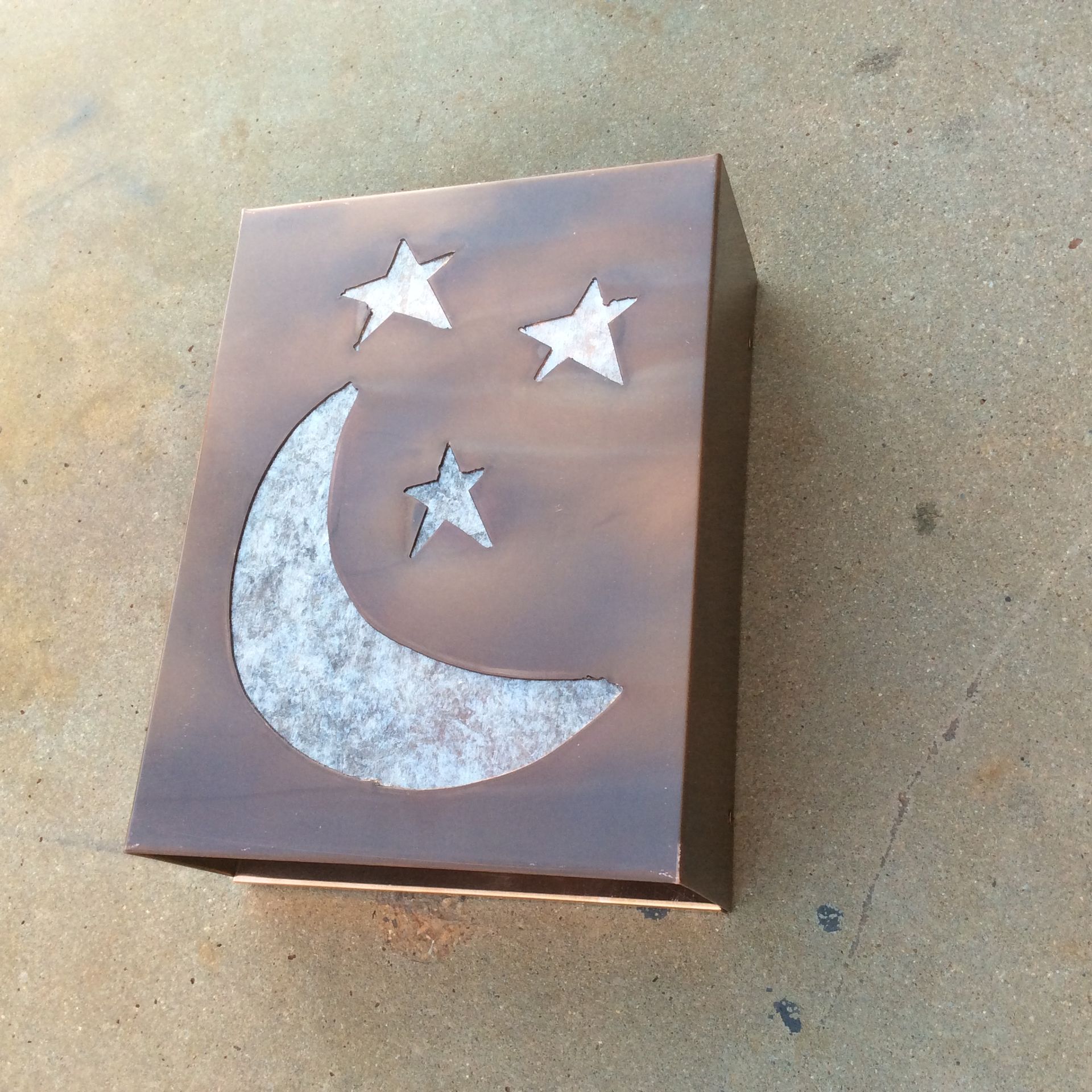 The Moon & Stars In Copper 2 