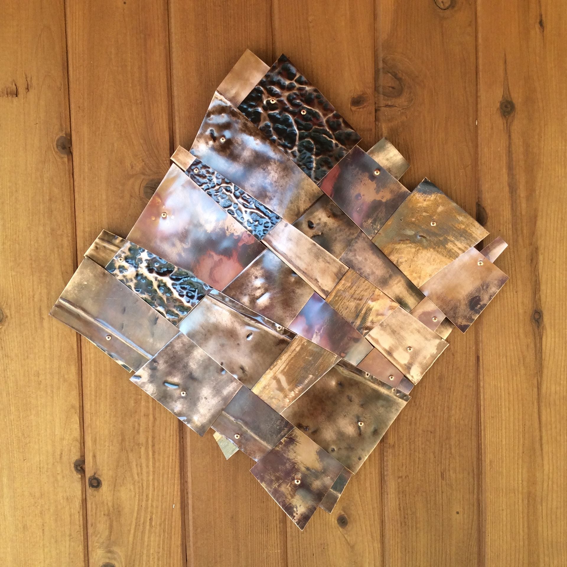 Woven Copper Art(Wrc#1) 2 