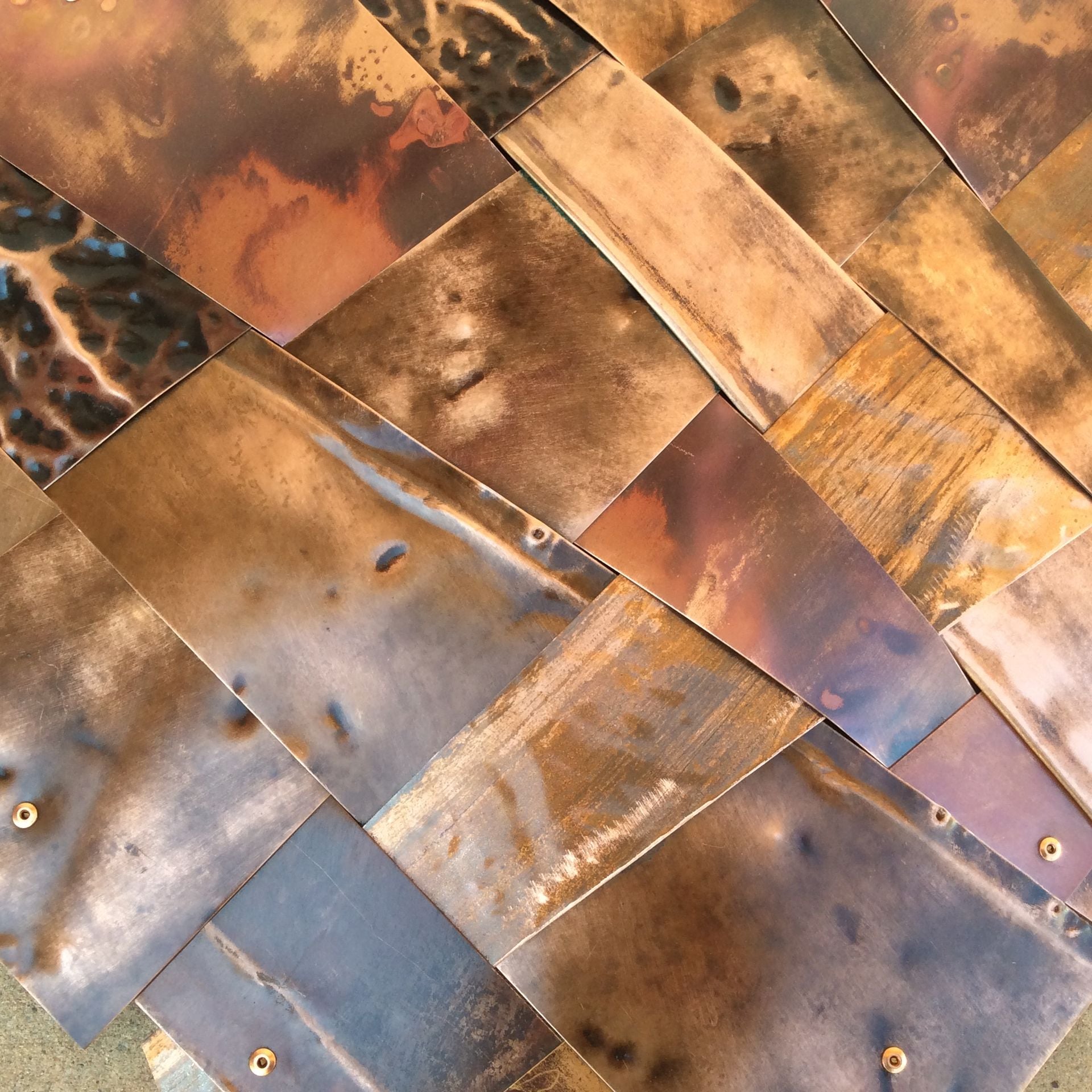 Woven Copper Art(Wrc#1) 3 