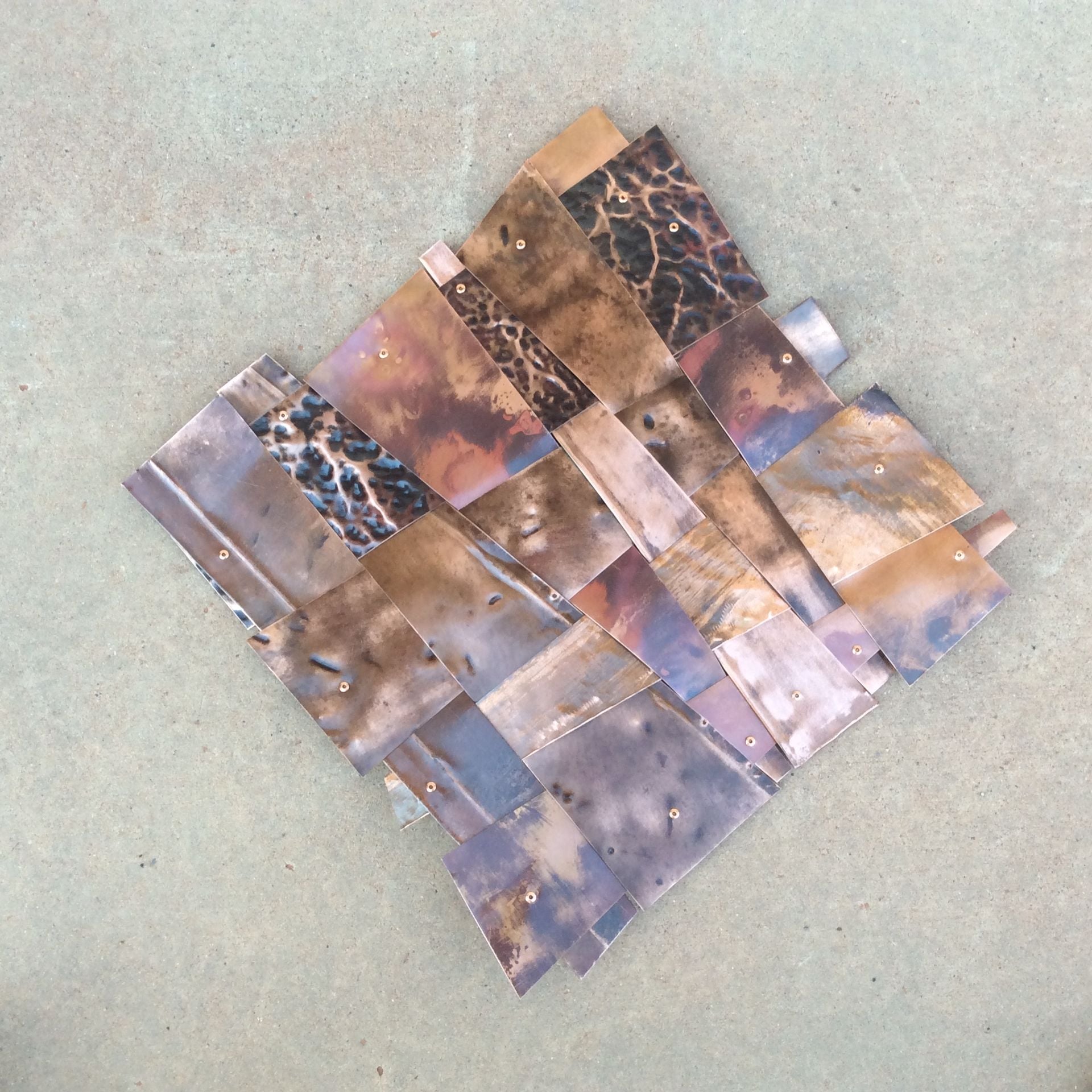 Woven Copper Art(Wrc#1) 4 