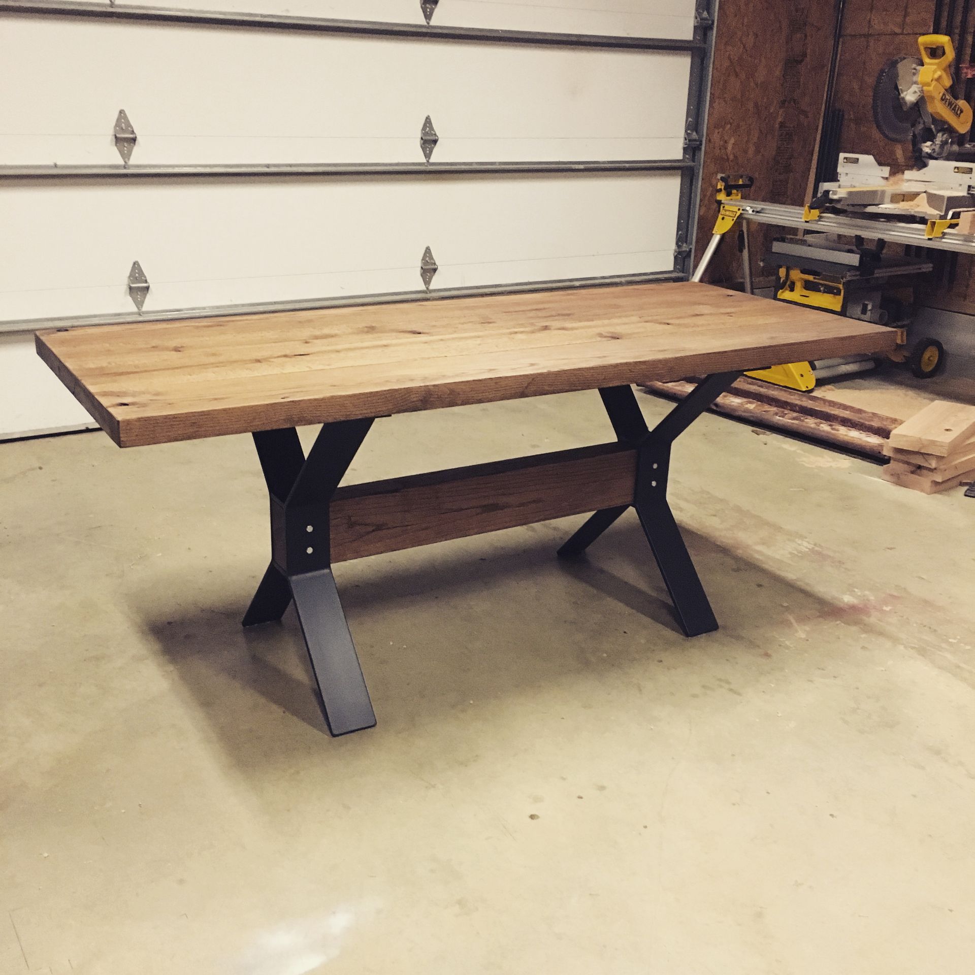 X-Frame Dining Table
