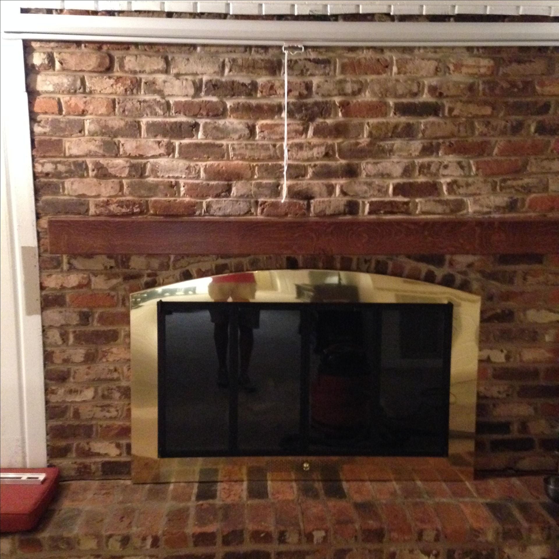 White Oak Floating Mantle