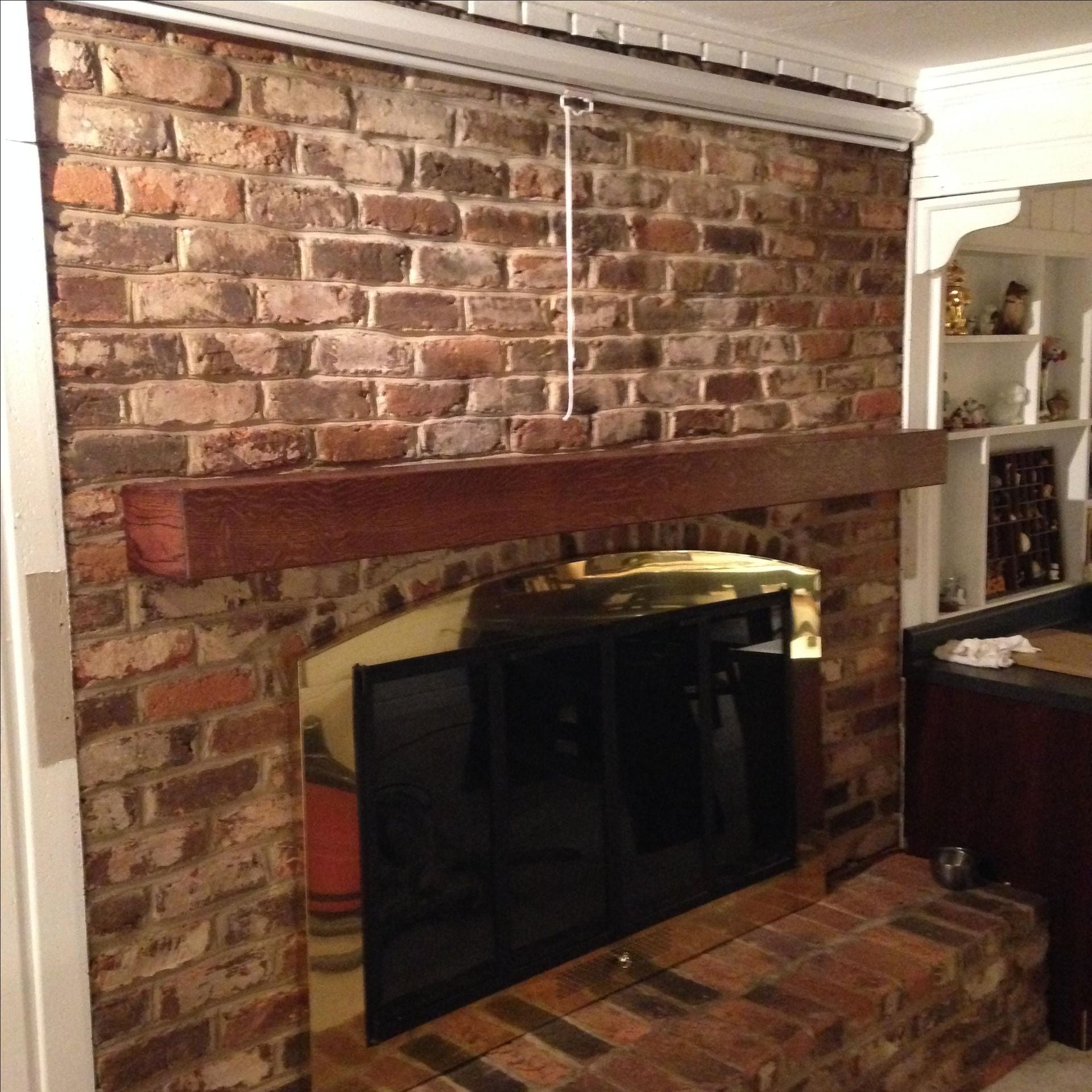White Oak Floating Mantle 2