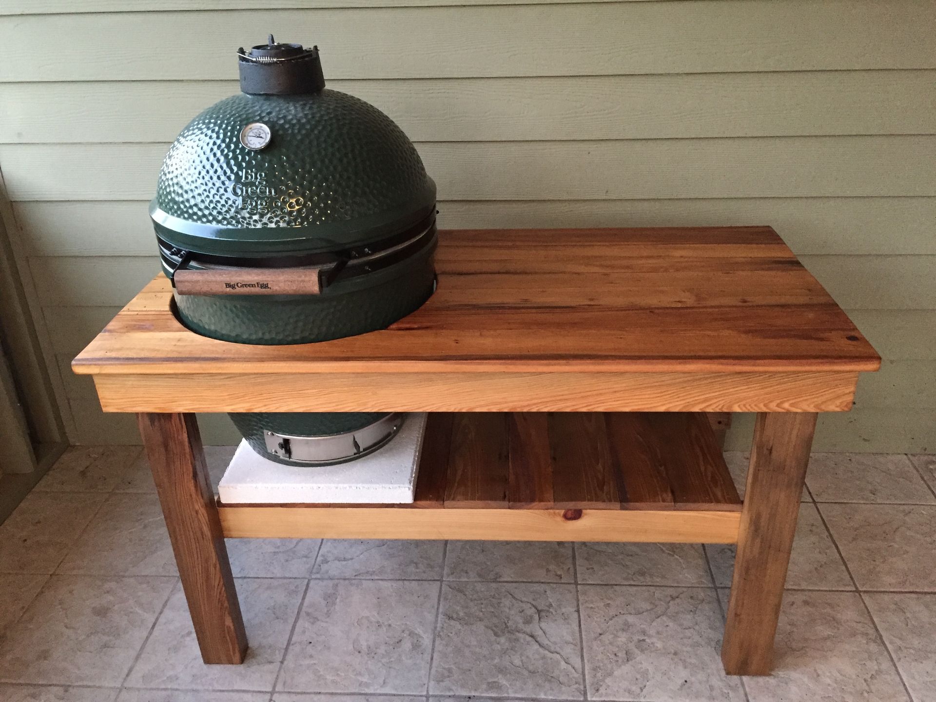 Green Egg Grill Table!