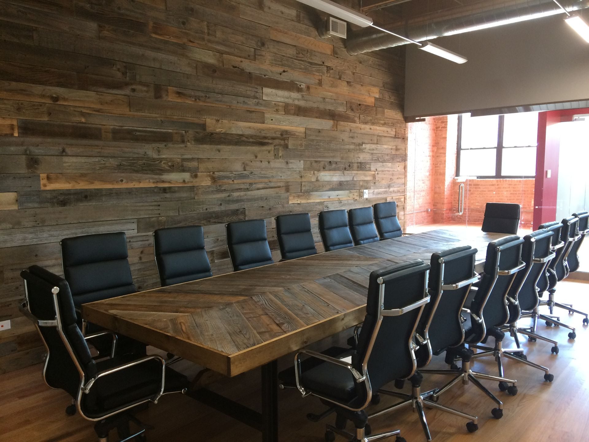 Conference Table- Chevron !!