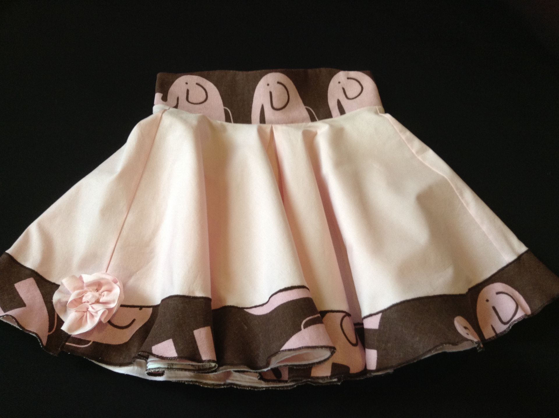 Embellished Girls Skirt