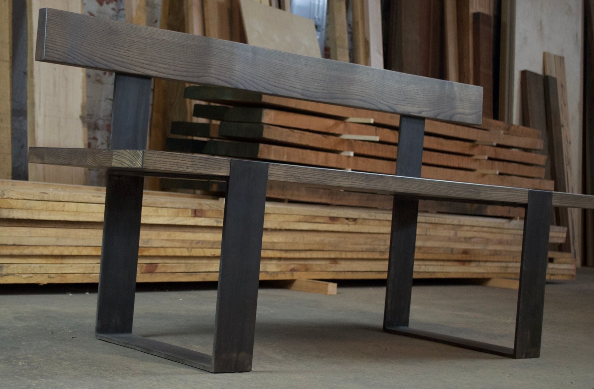Stained Ash Bench 4