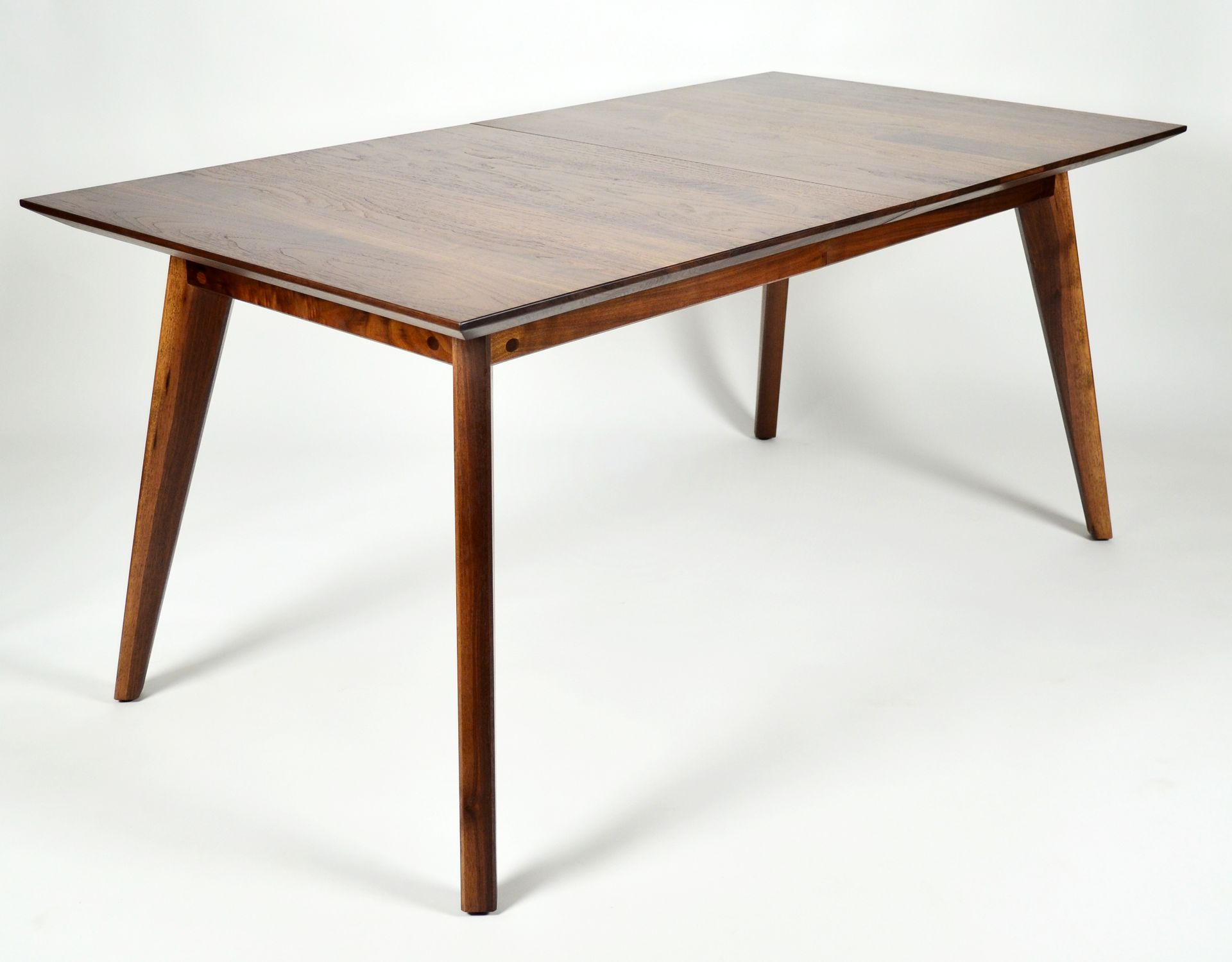 Midcentury Inspired Walnut Dining Table