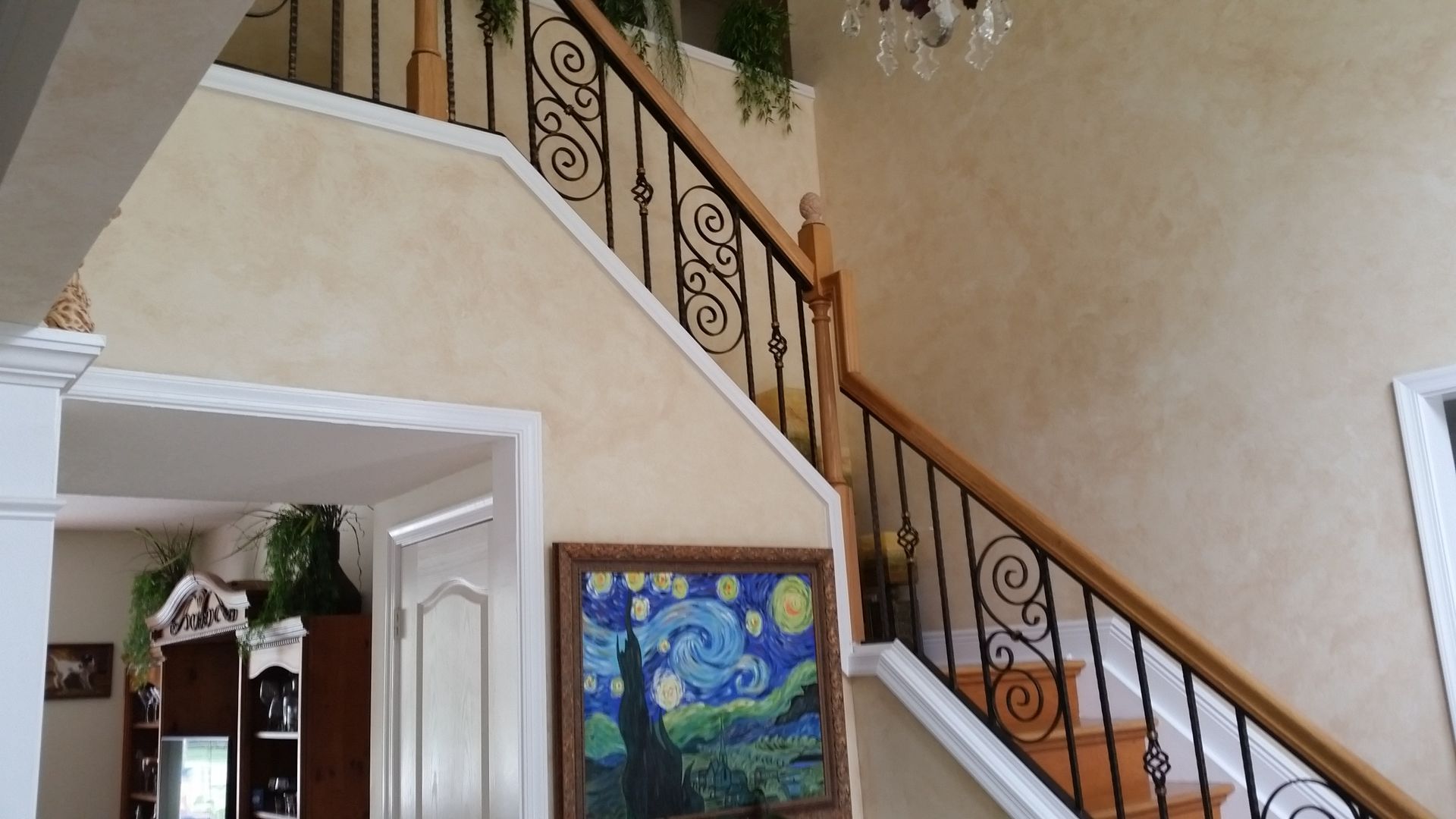 Handmade Wrought Iron Stair Railing 2