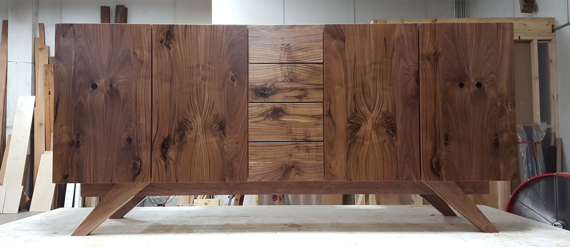 Walnut Bathroom Vanity