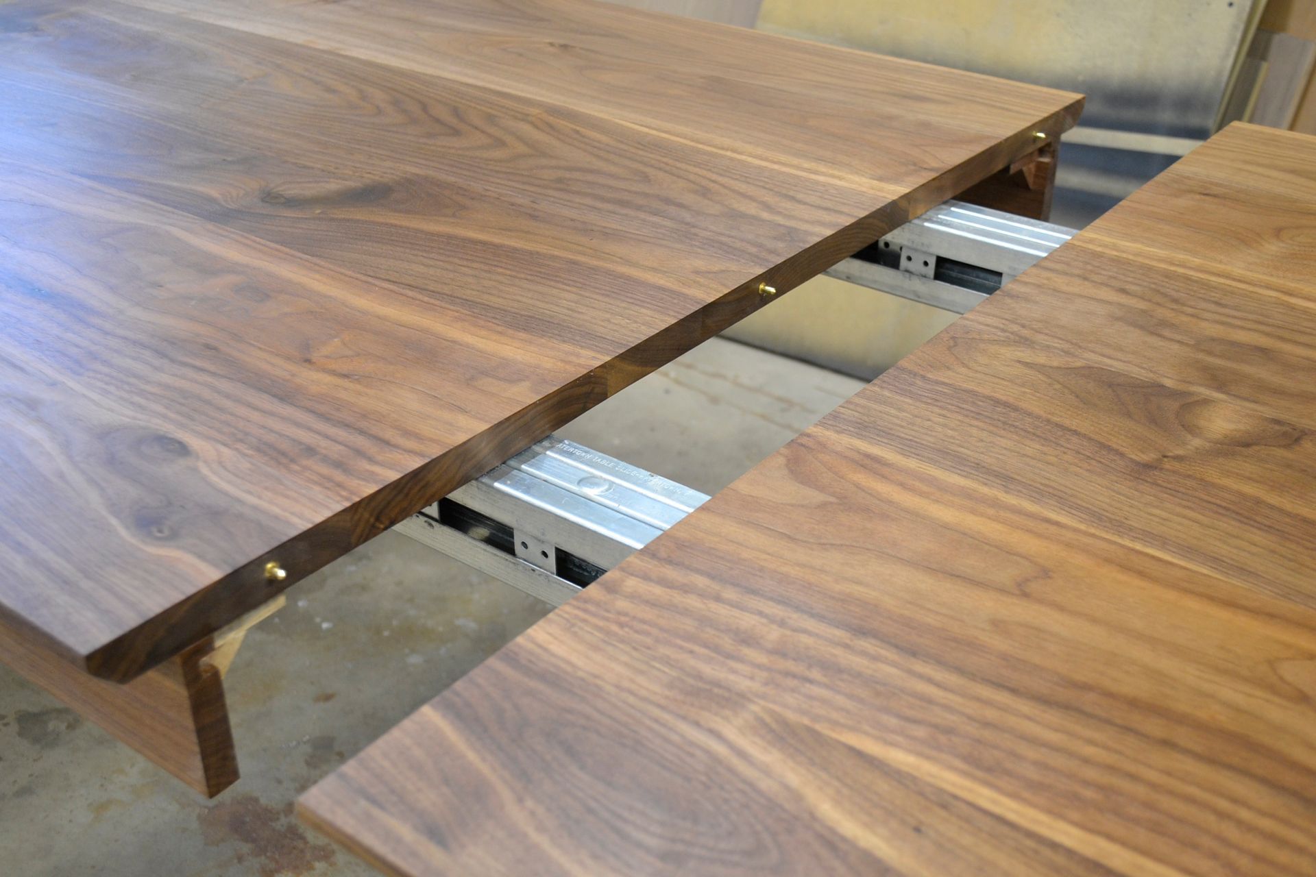 Modern Walnut Extension Table 5