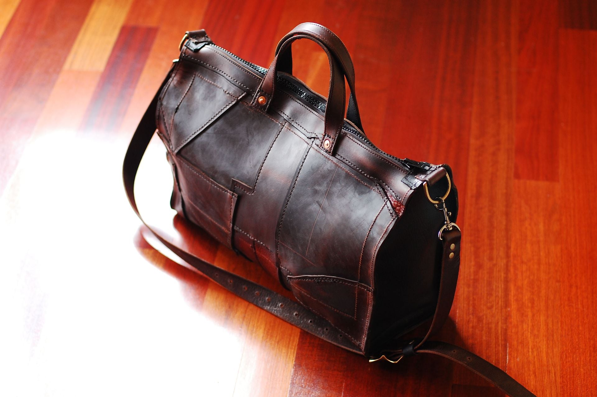 Leather Duffle Bag