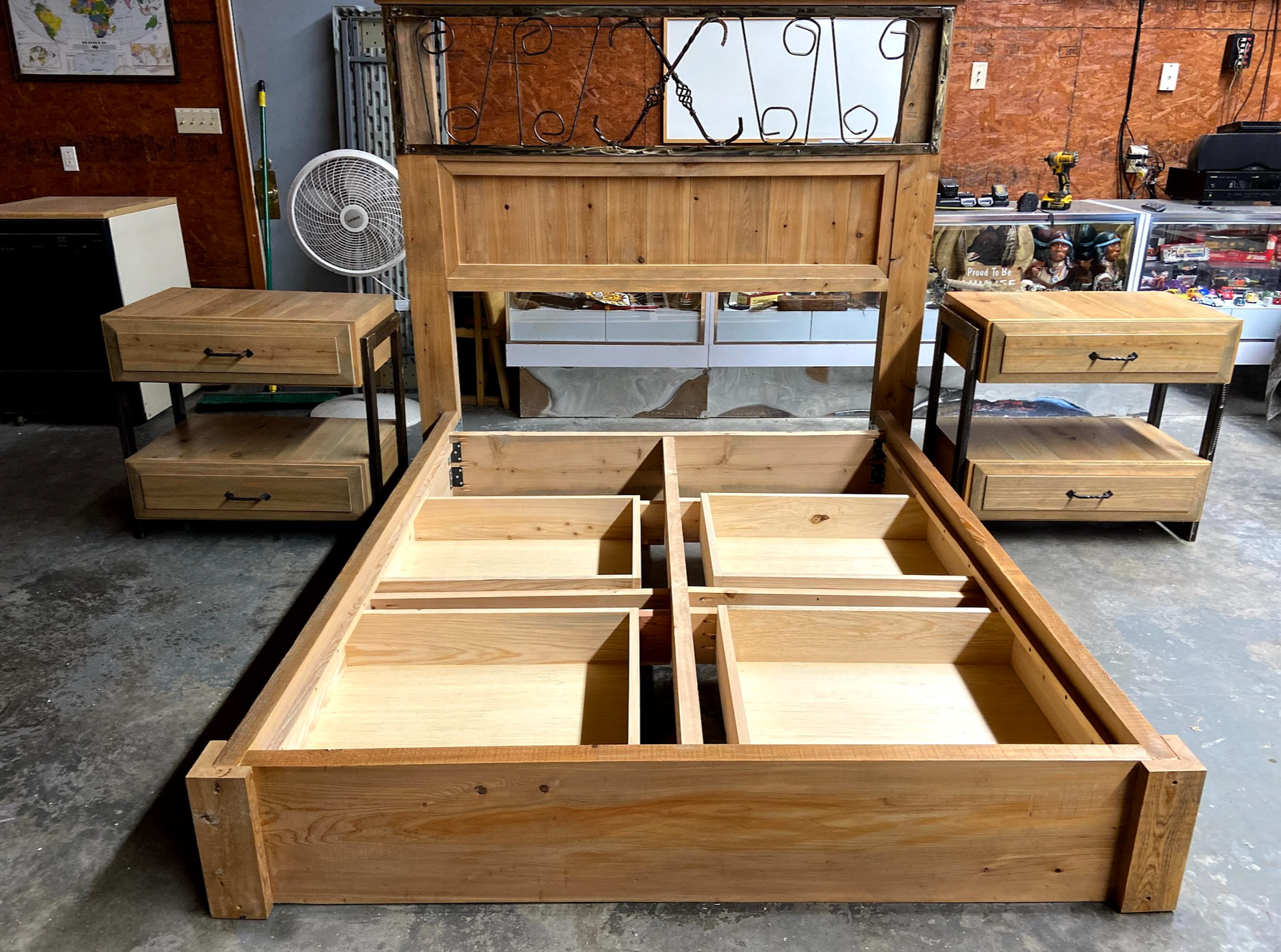 Juniper Rustic Bed Set 2