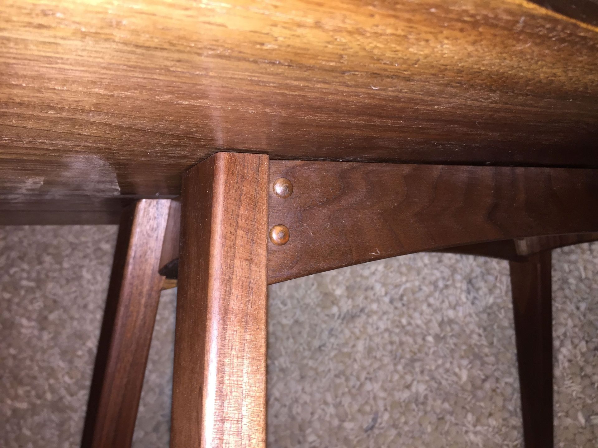 Walnut Slab Coffee Table With Live Edges 4 