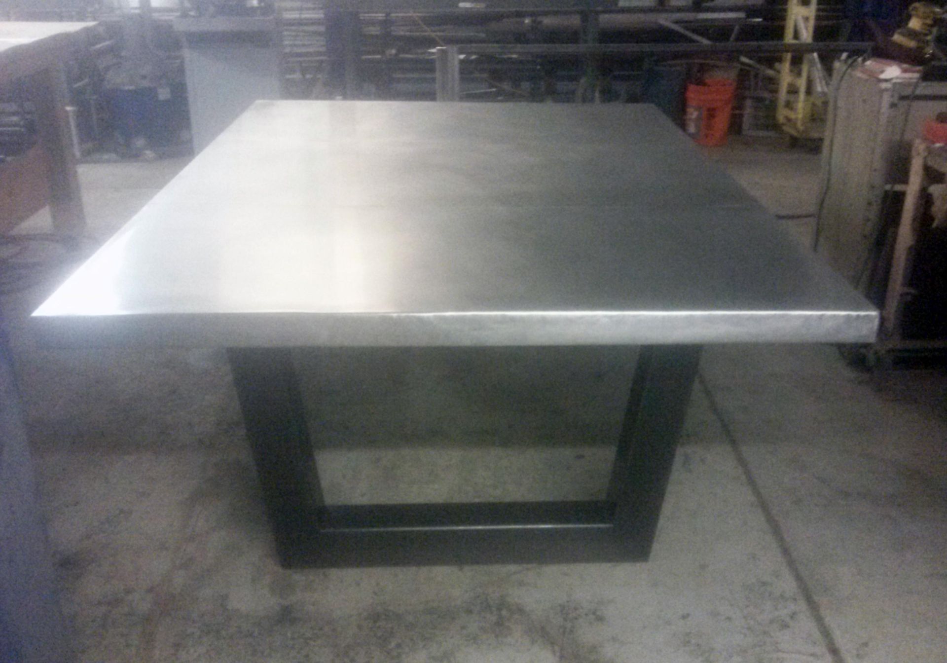 Modern Zinc Dining Table 3 