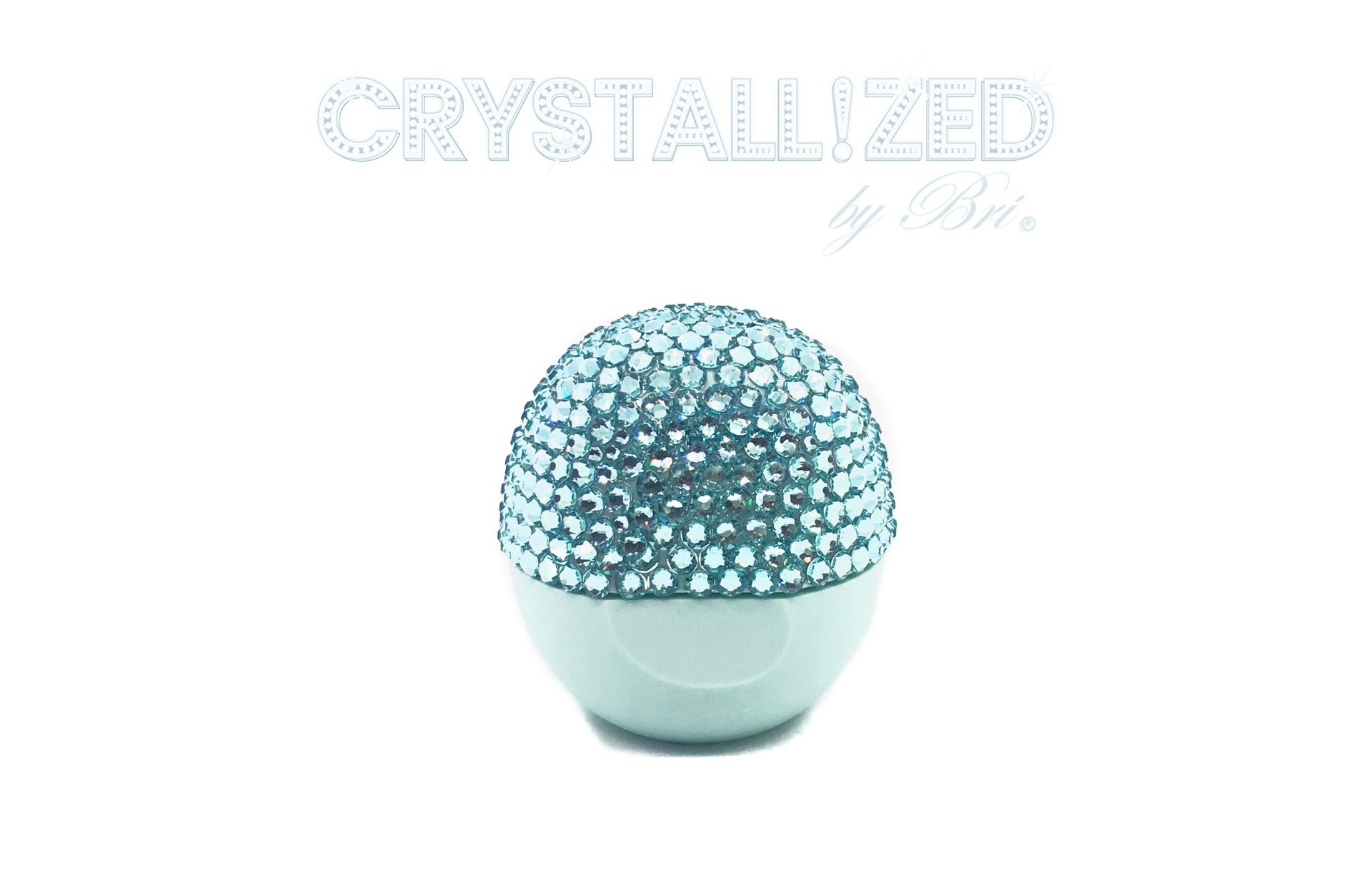 Crystallized Eos Lip Balm Genuine European Crystals - Any Flavor! Bedazzled Makeup 5